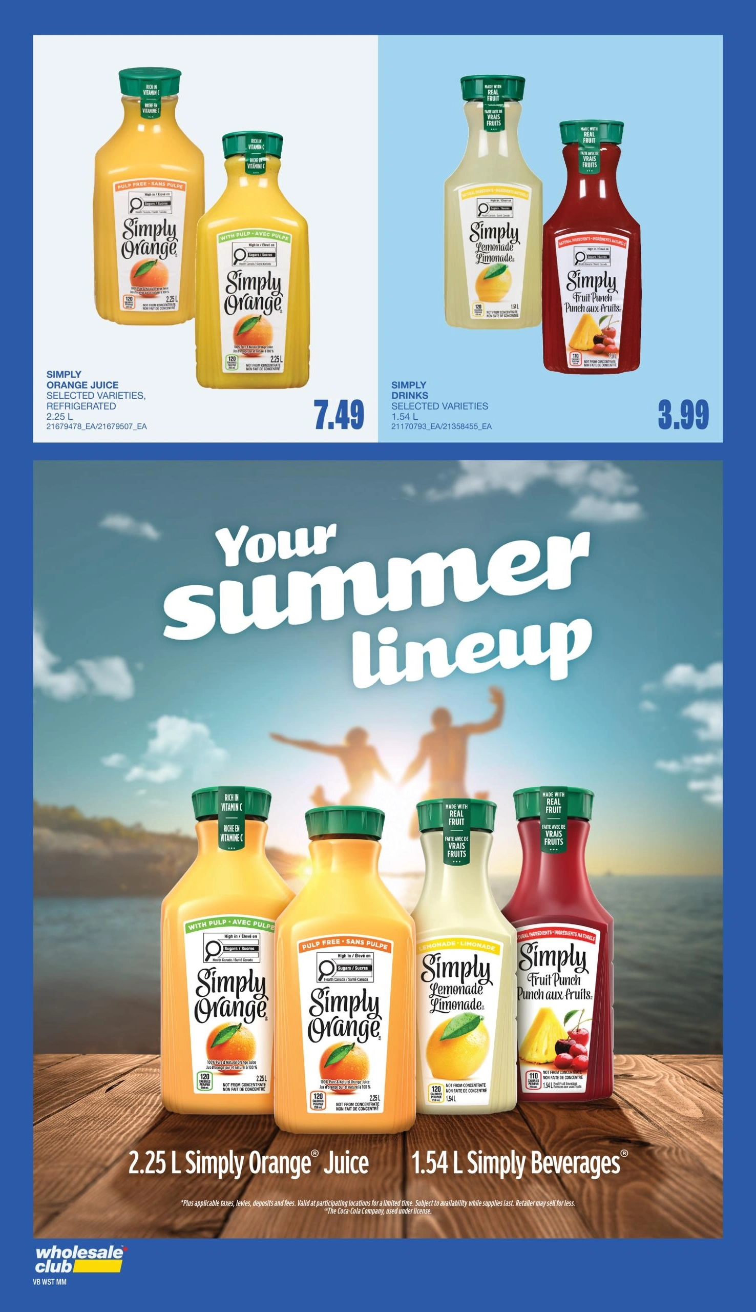 Wholesale Club and Club Entrepôt flyer page 54