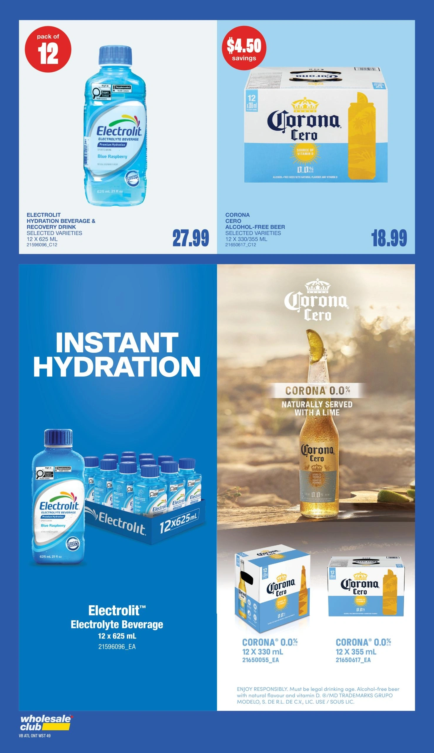Wholesale Club and Club Entrepôt flyer page 59