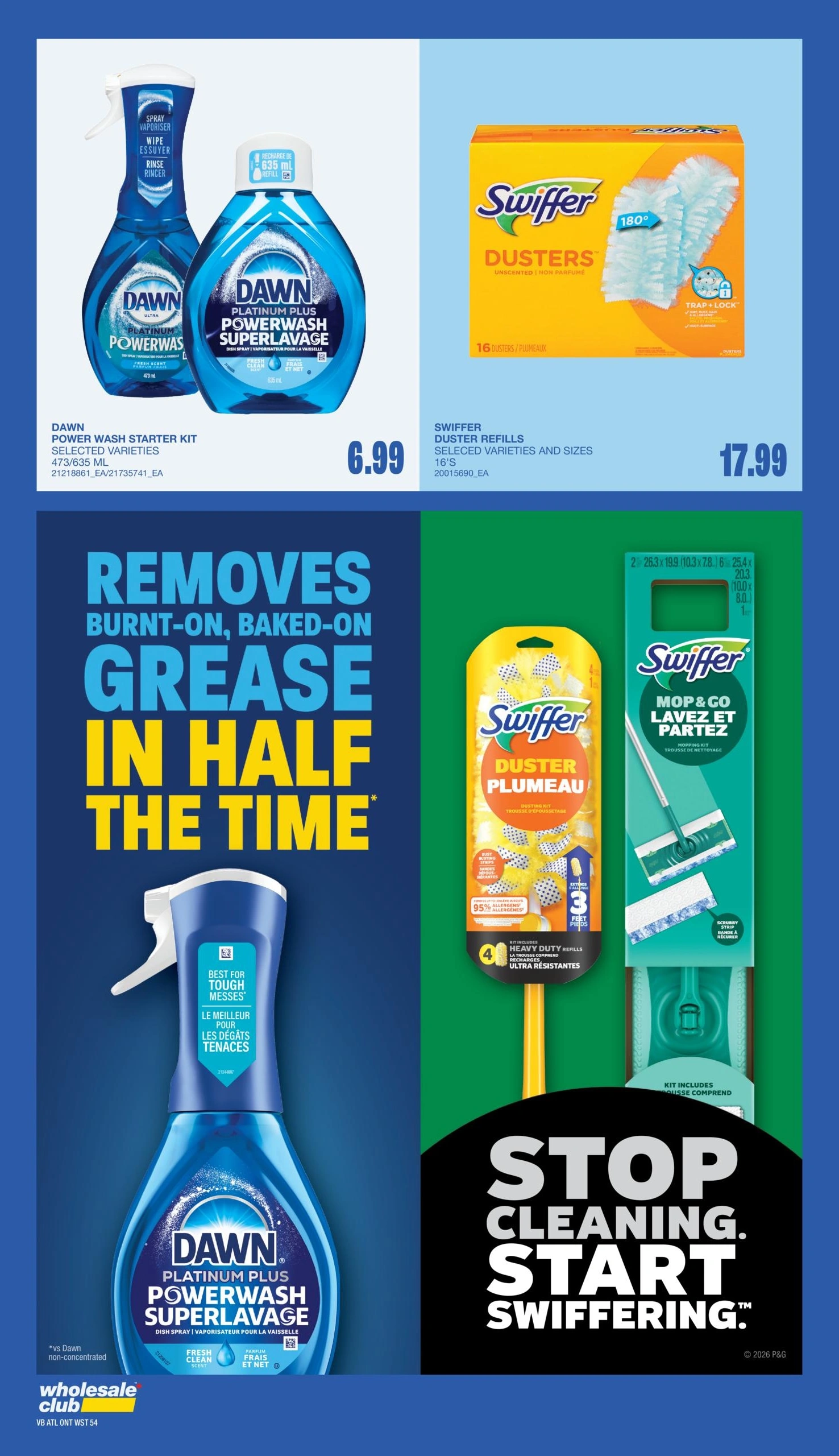 Wholesale Club and Club Entrepôt flyer page 64