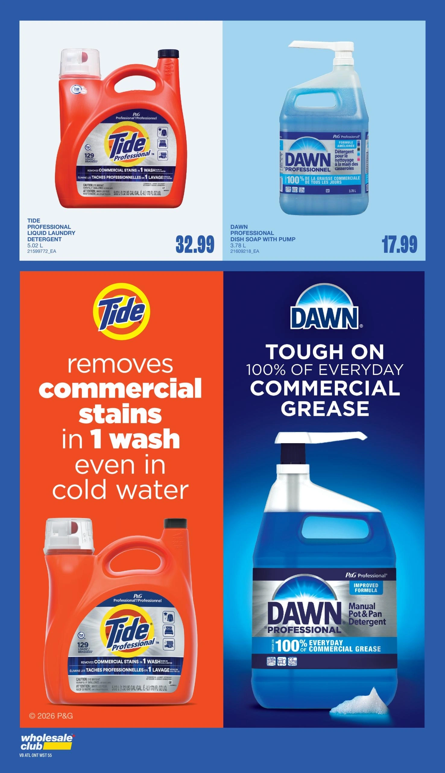 Wholesale Club and Club Entrepôt flyer page 65