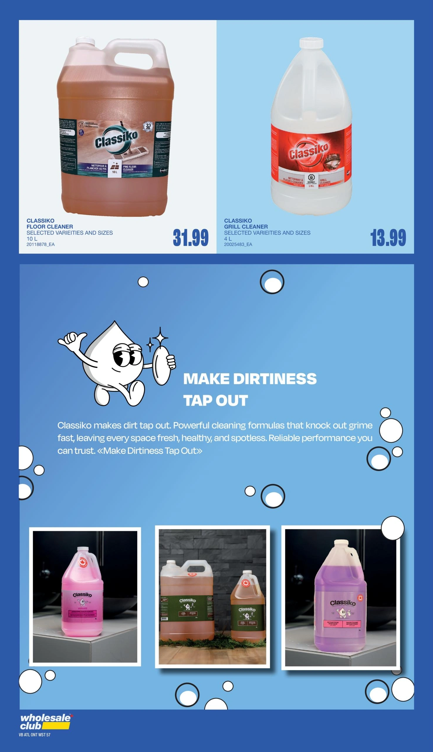 Wholesale Club and Club Entrepôt flyer page 67