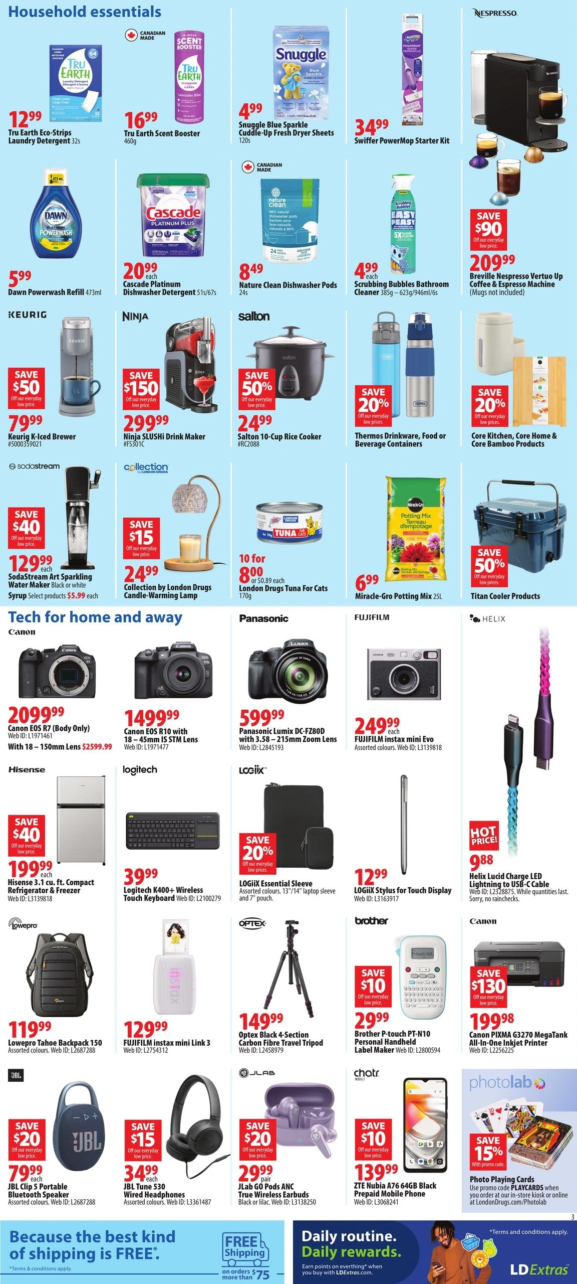 London Drugs flyer page 3