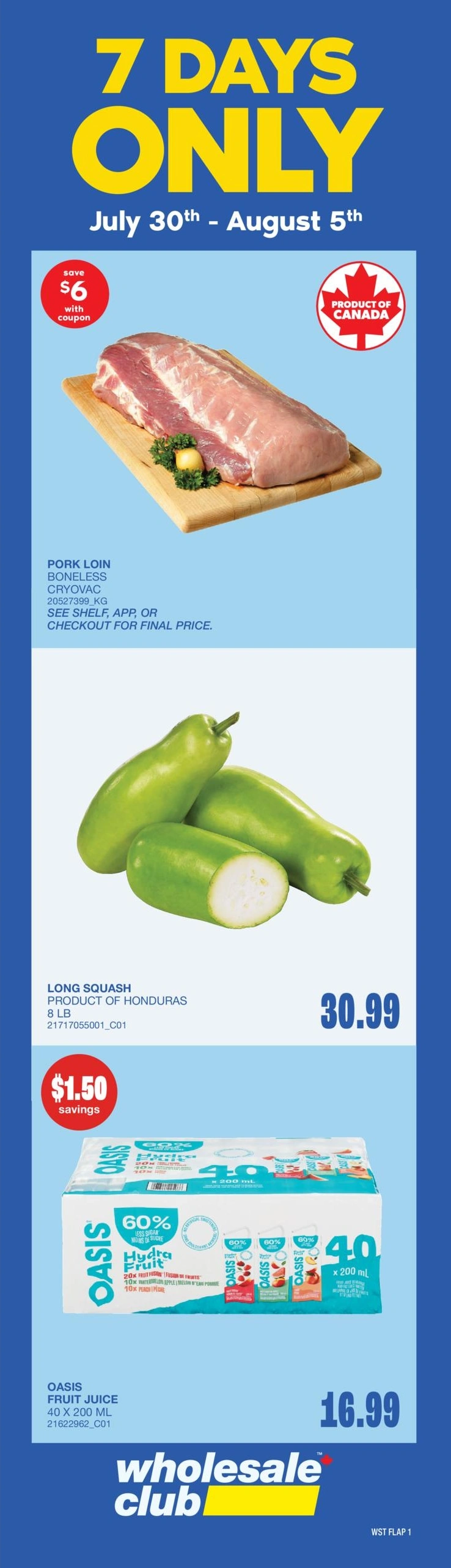 Wholesale Club and Club Entrepôt flyer page 4