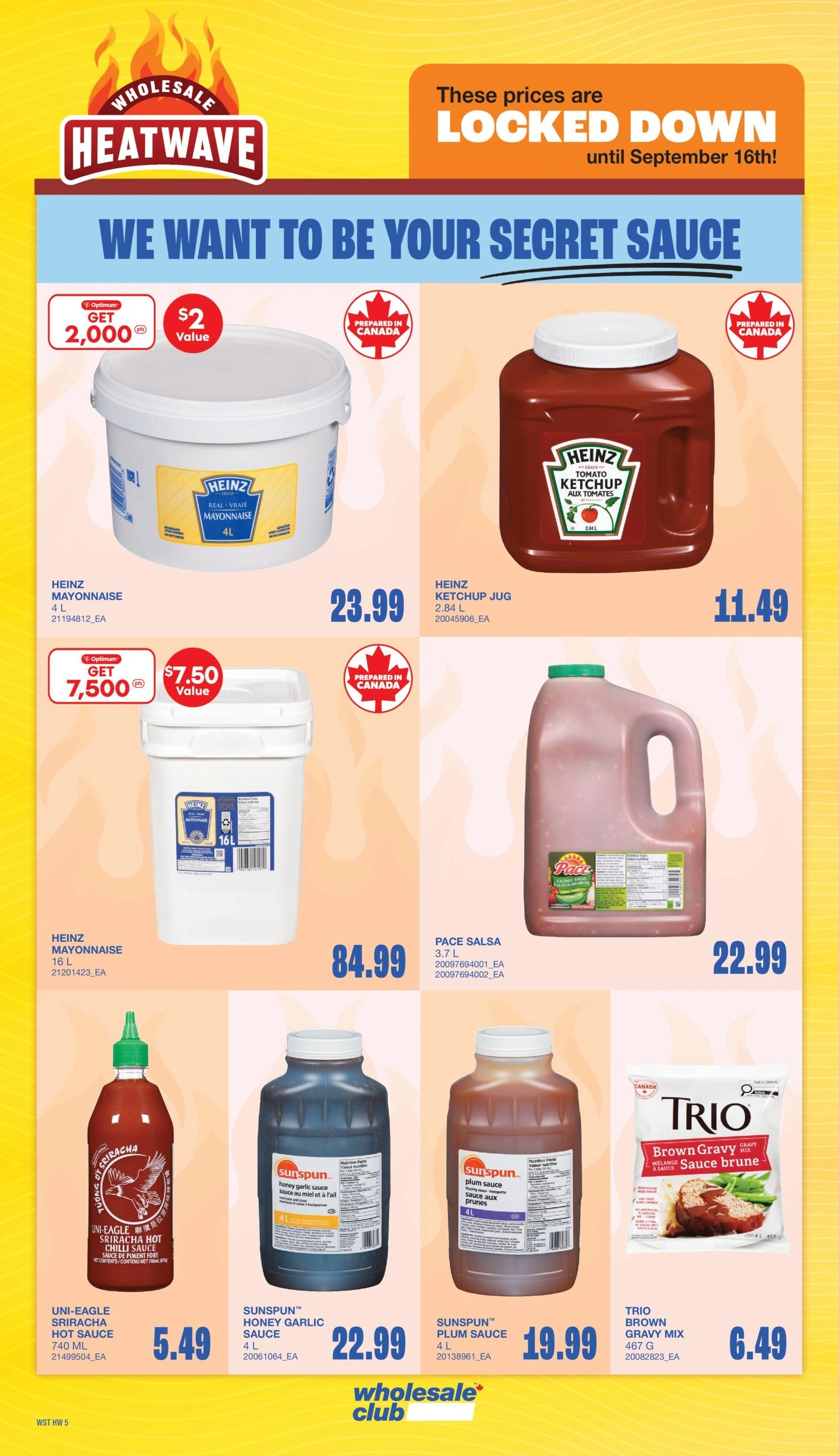 Wholesale Club and Club Entrepôt flyer page 9
