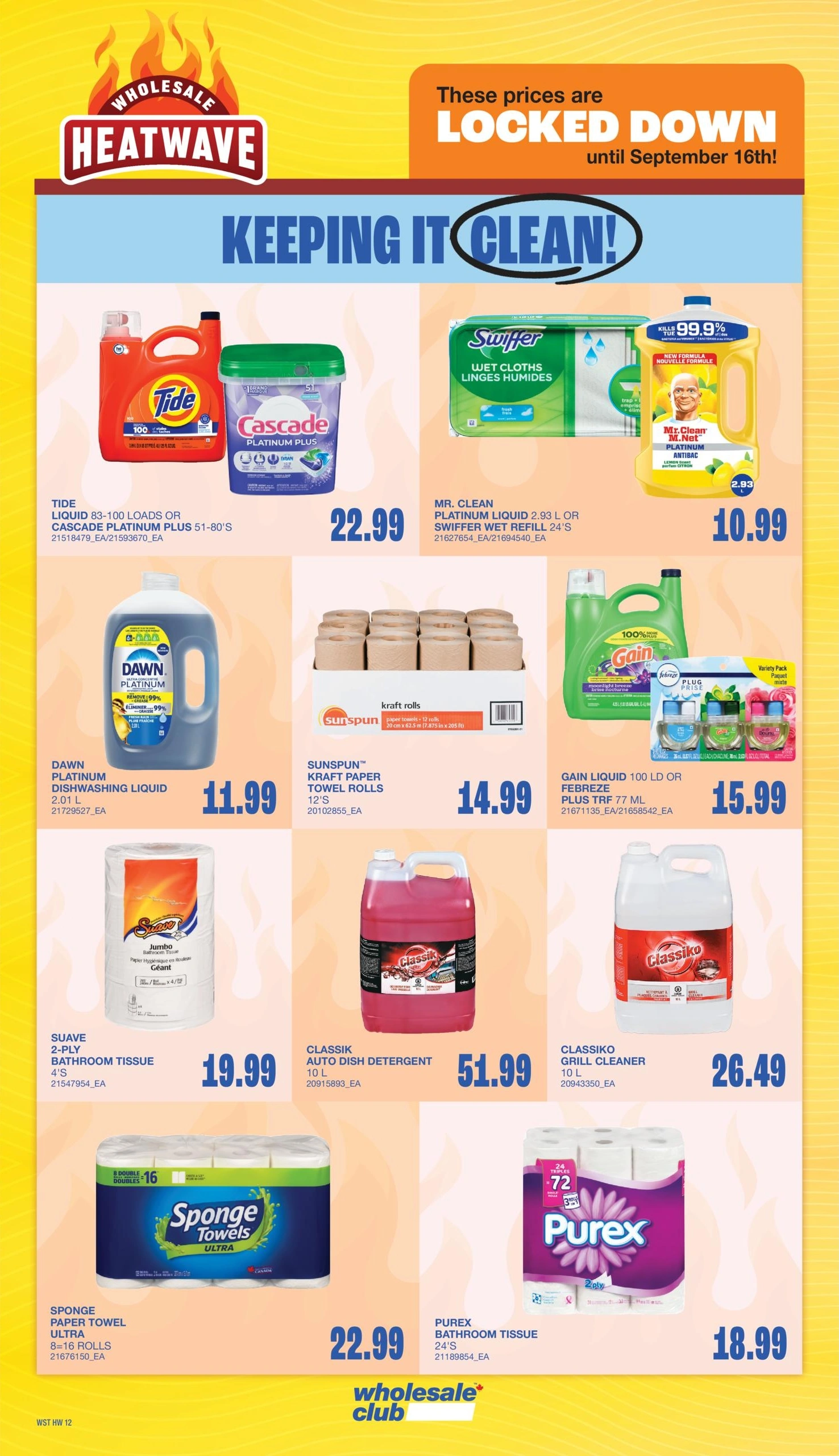 Wholesale Club and Club Entrepôt flyer page 16