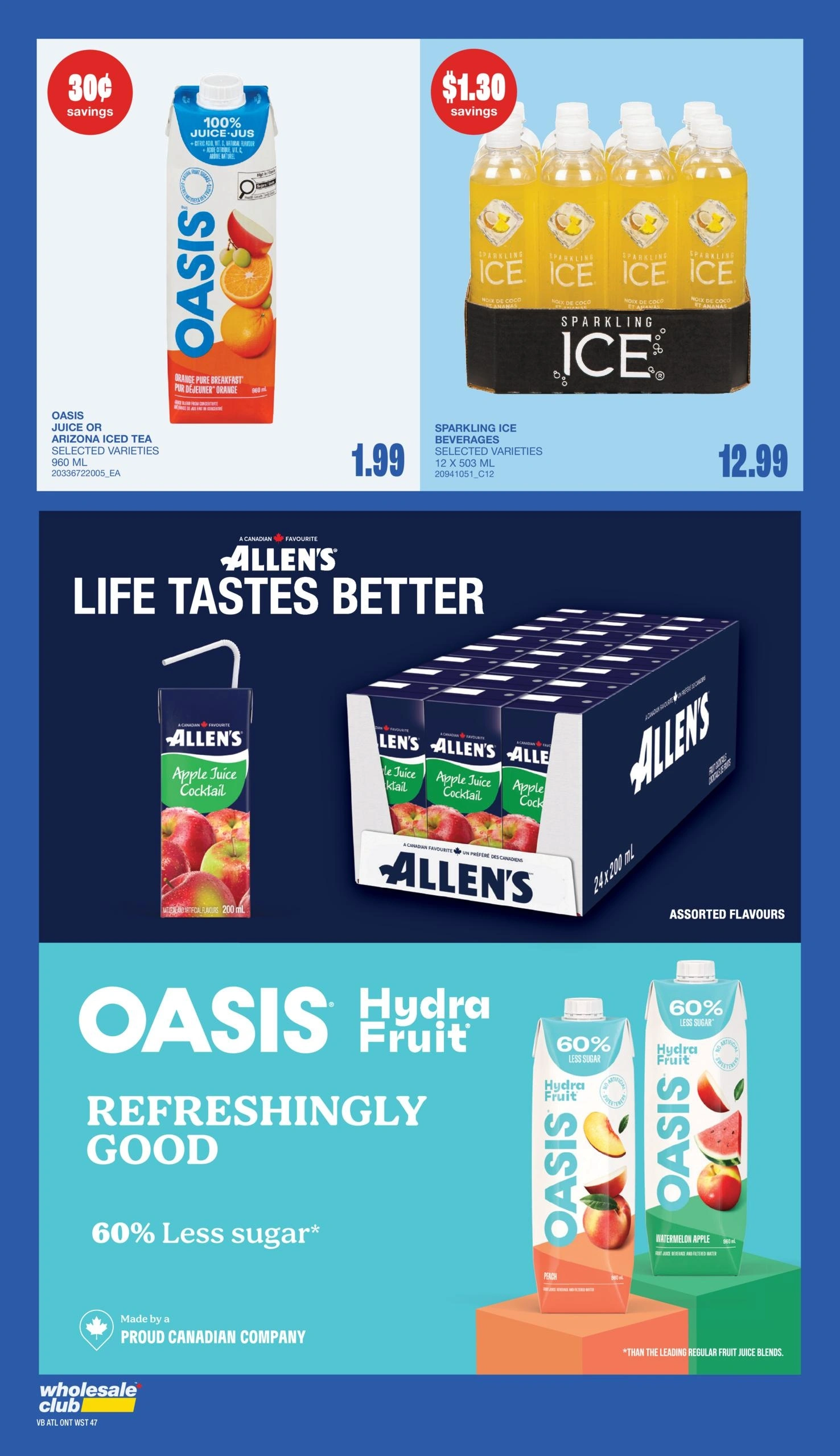 Wholesale Club and Club Entrepôt flyer page 57