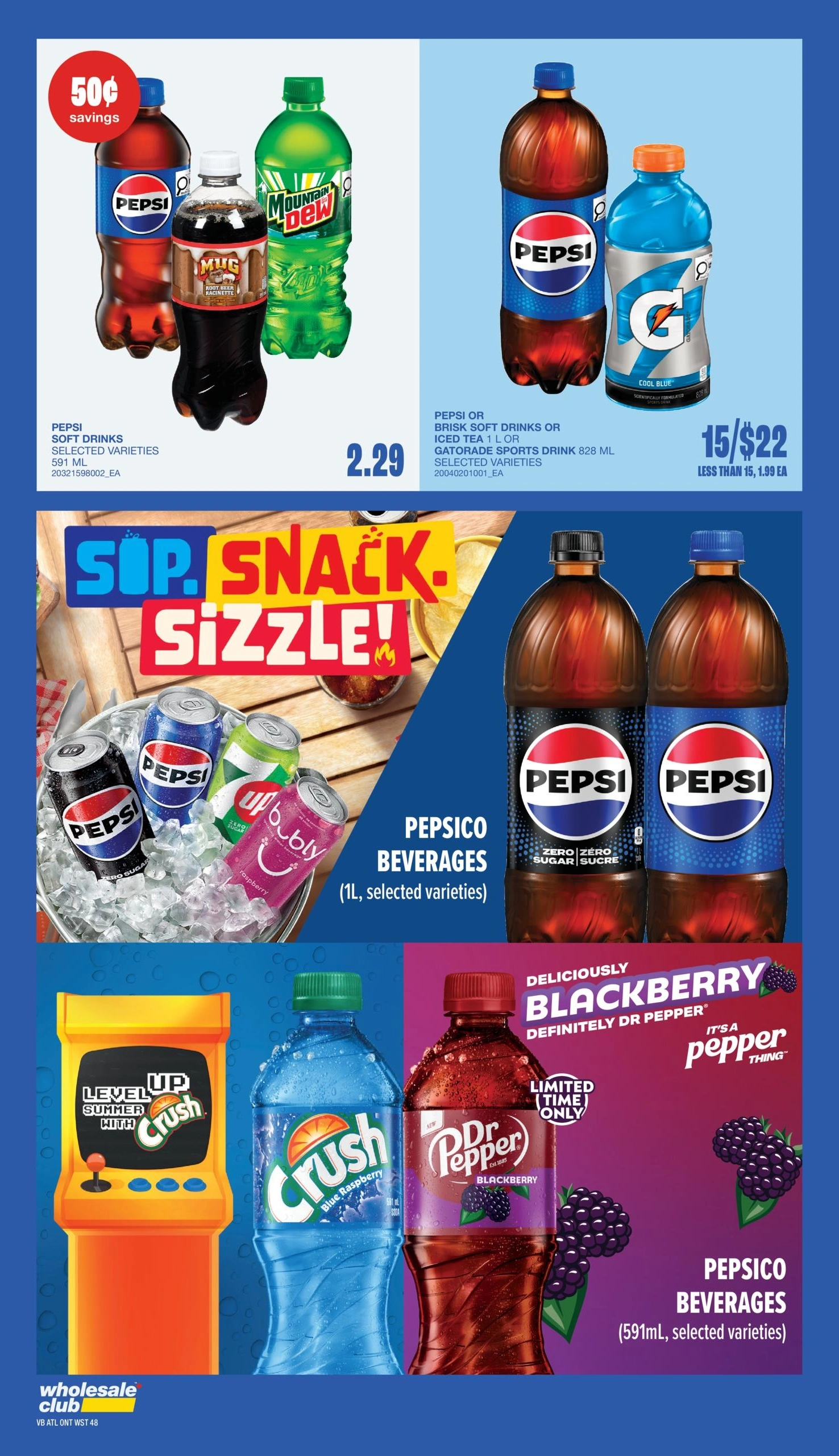 Wholesale Club and Club Entrepôt flyer page 58