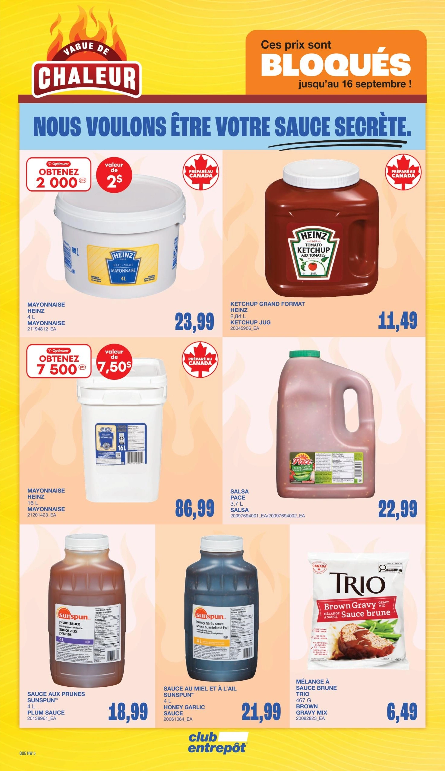Wholesale Club and Club Entrepôt flyer page 8