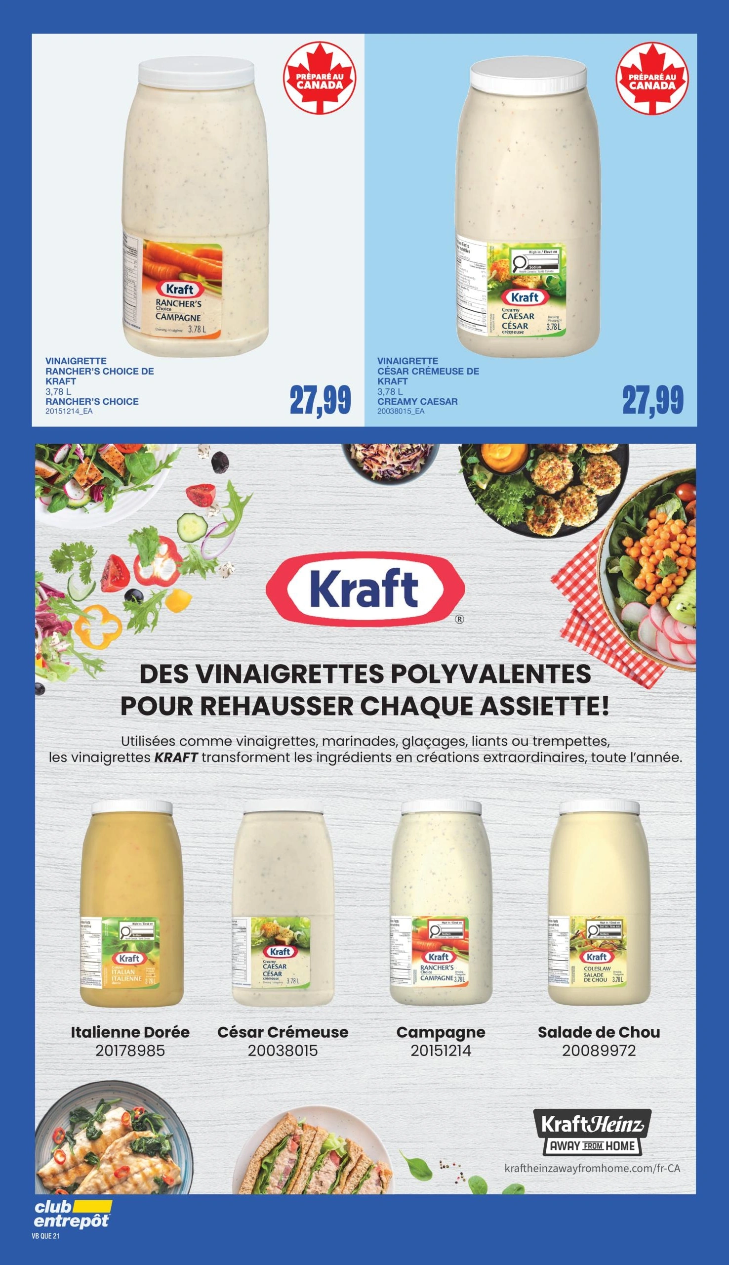 Wholesale Club and Club Entrepôt flyer page 30