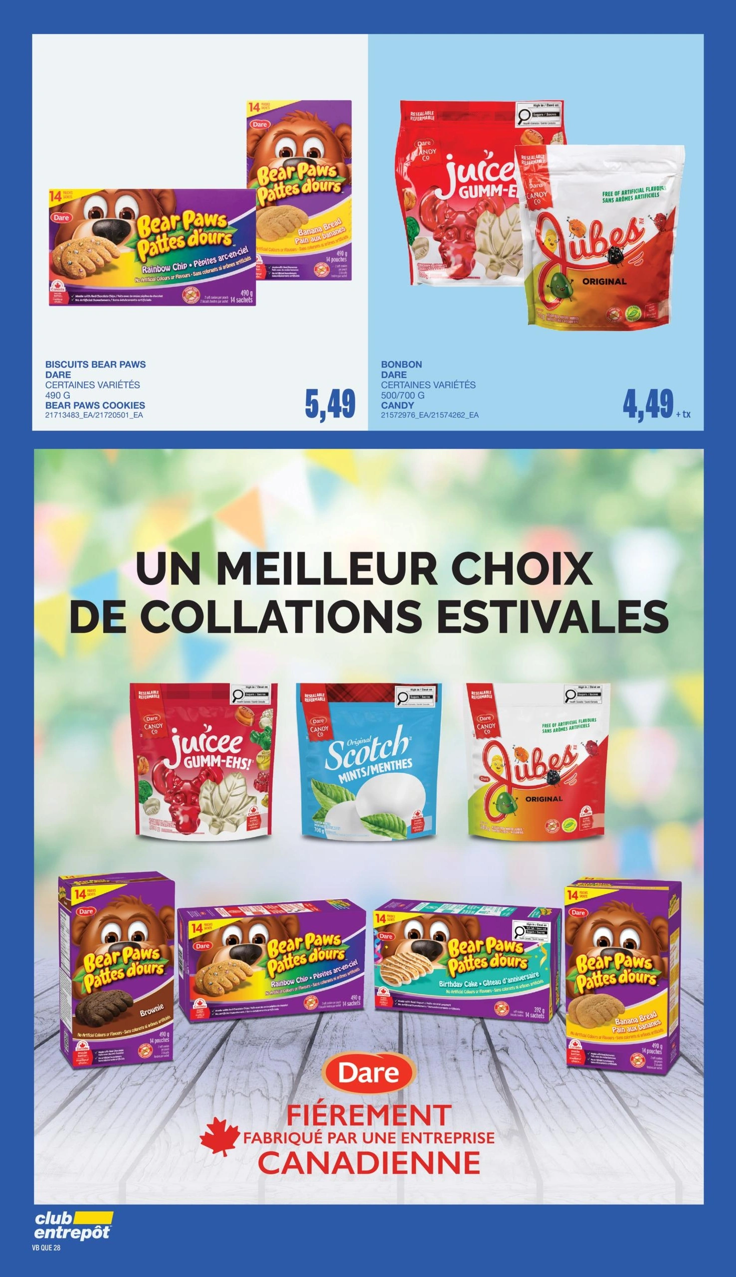 Wholesale Club and Club Entrepôt flyer page 36