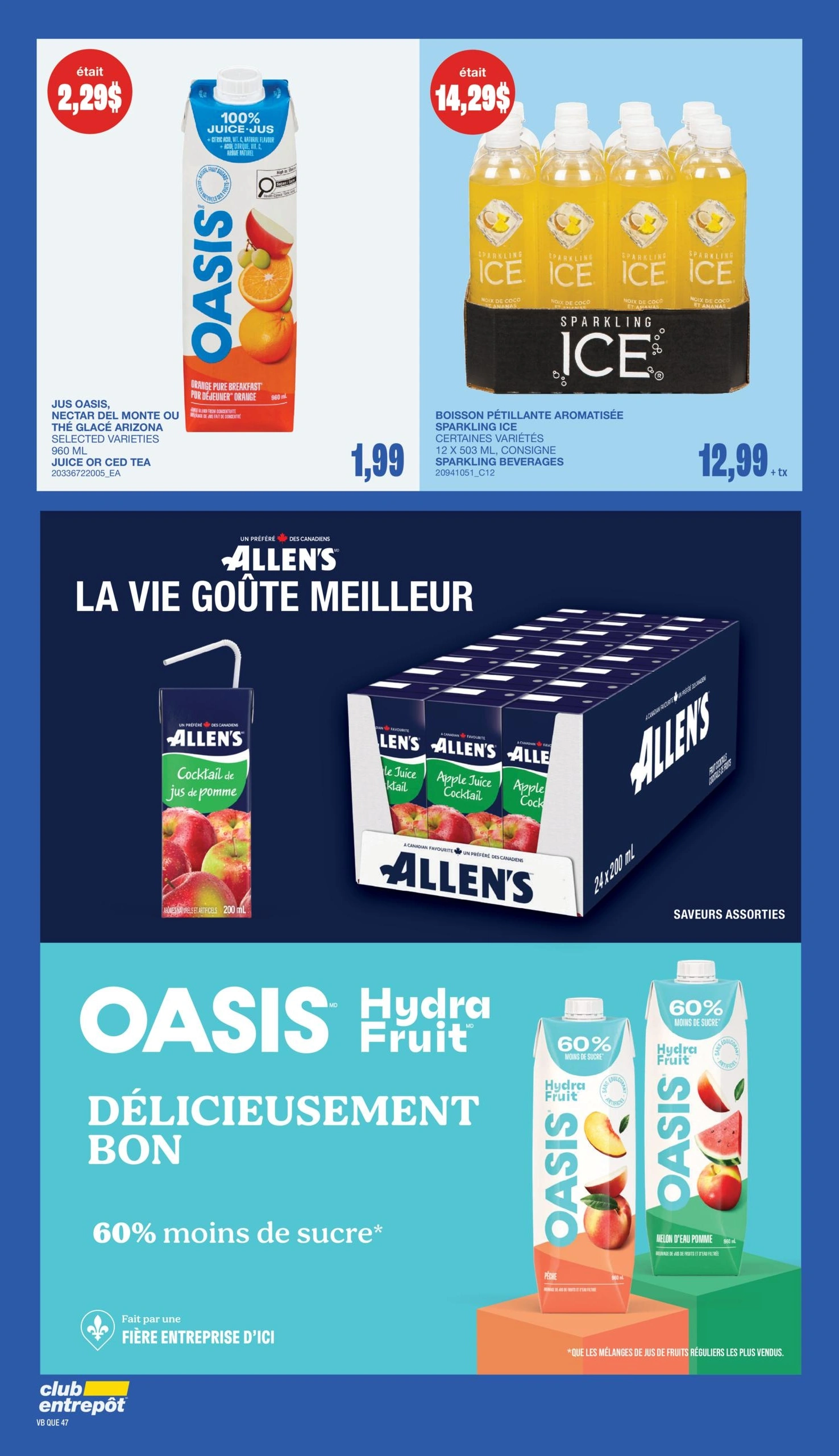 Wholesale Club and Club Entrepôt flyer page 54