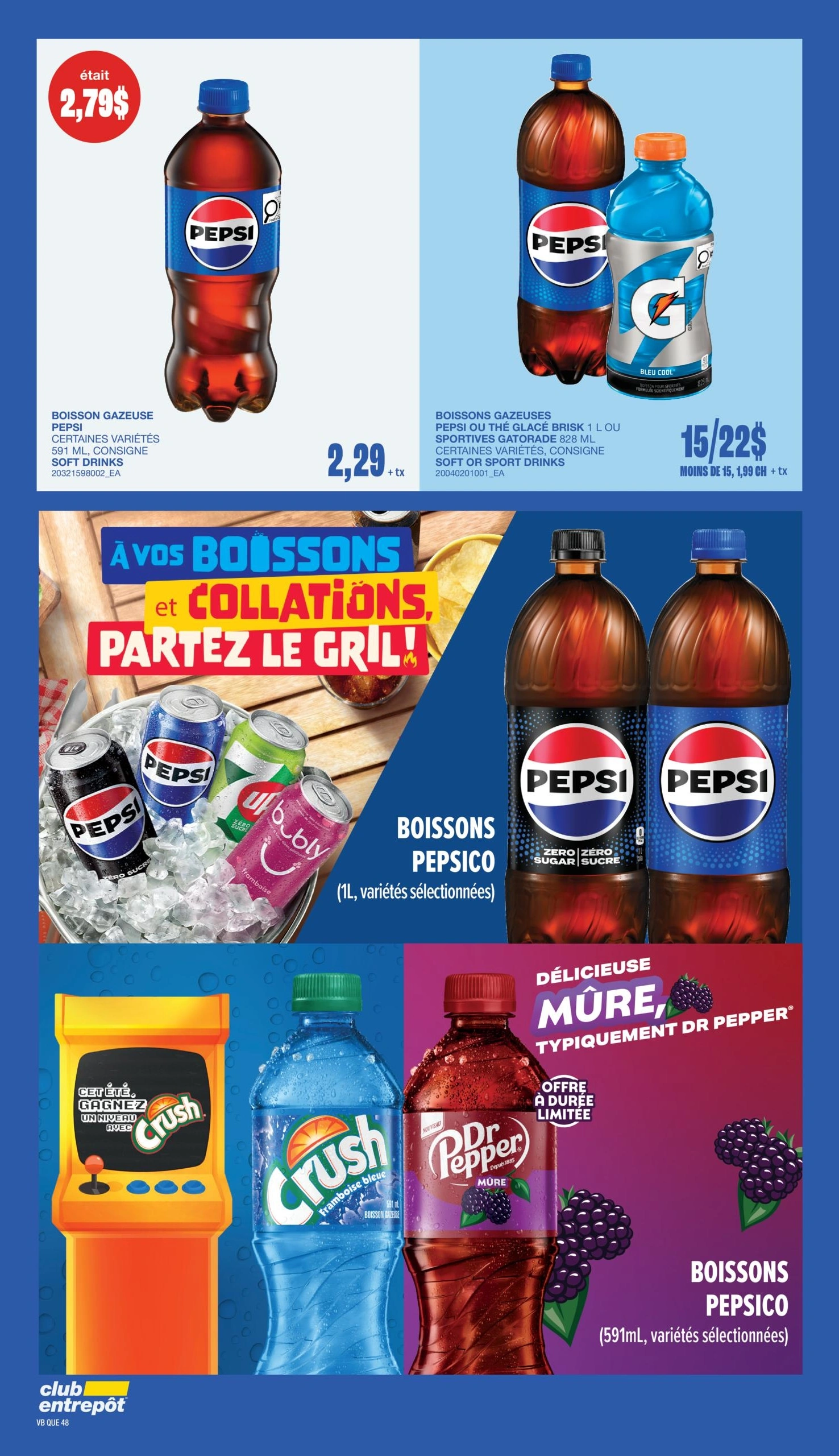 Wholesale Club and Club Entrepôt flyer page 55
