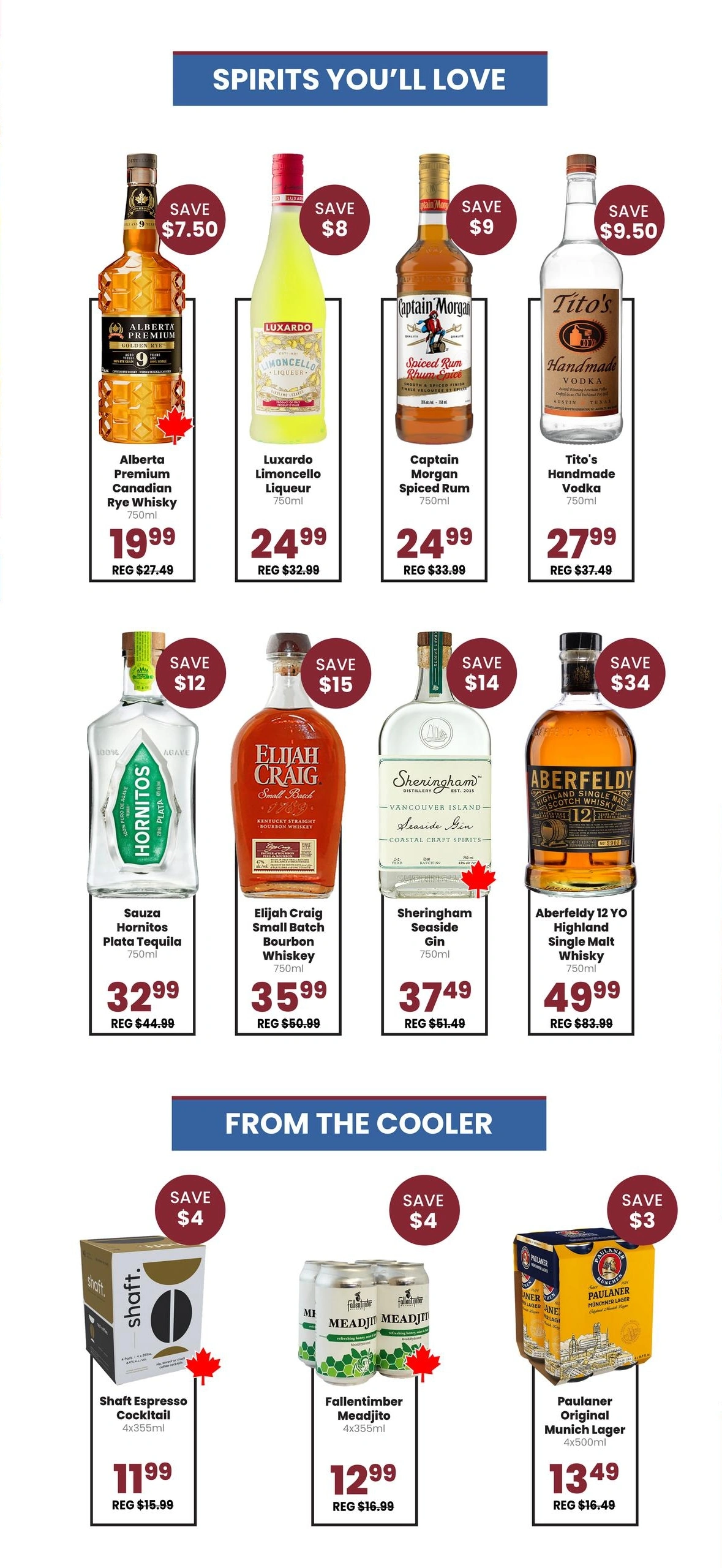 Willow Park Wines & Spirits flyer page 2