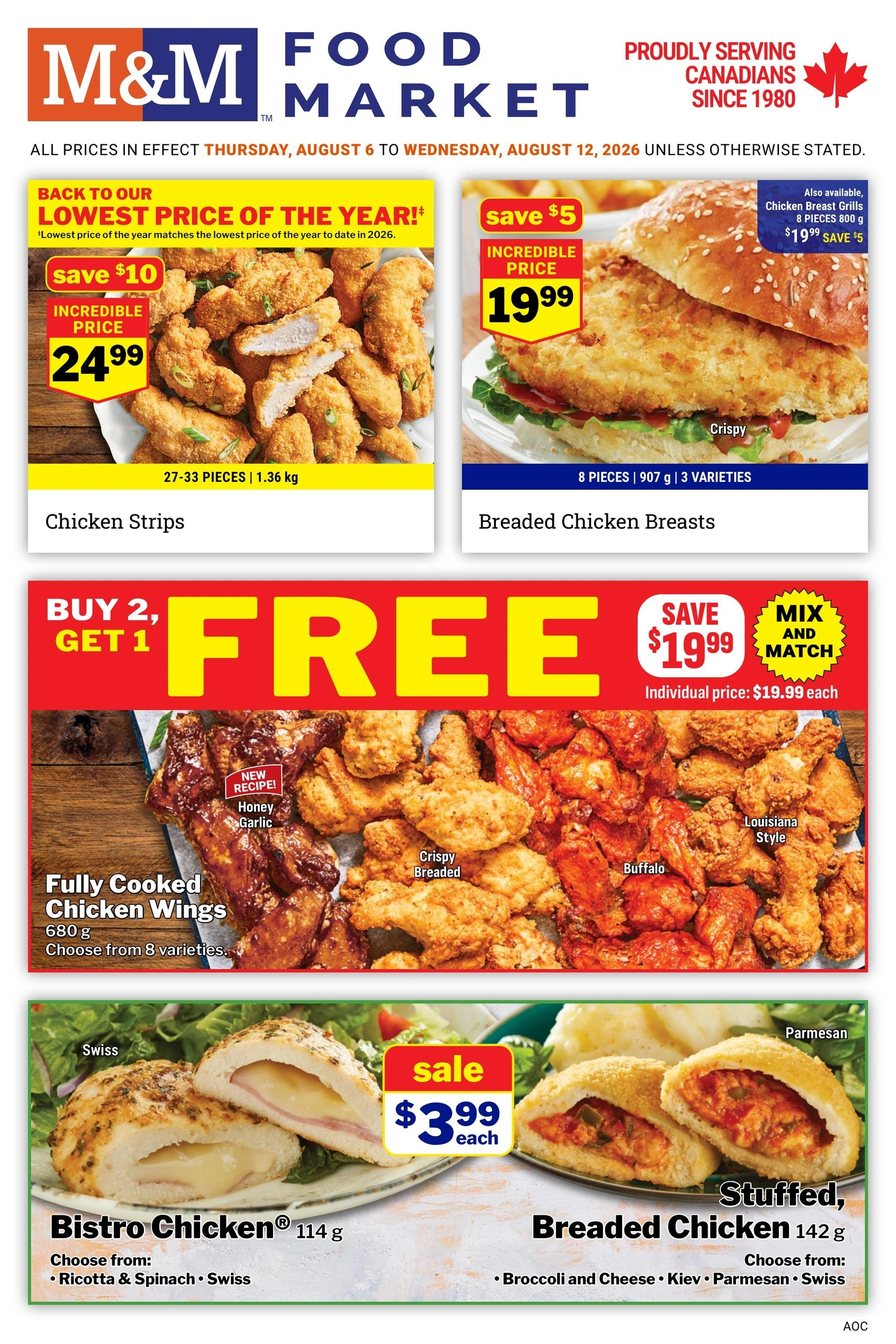 M&M Food Market flyer page 1