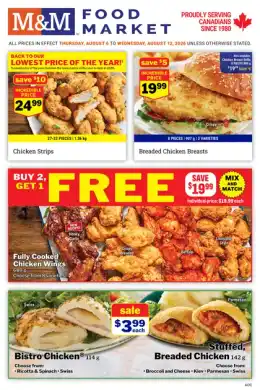 M&M Food Market Weekly Flyer