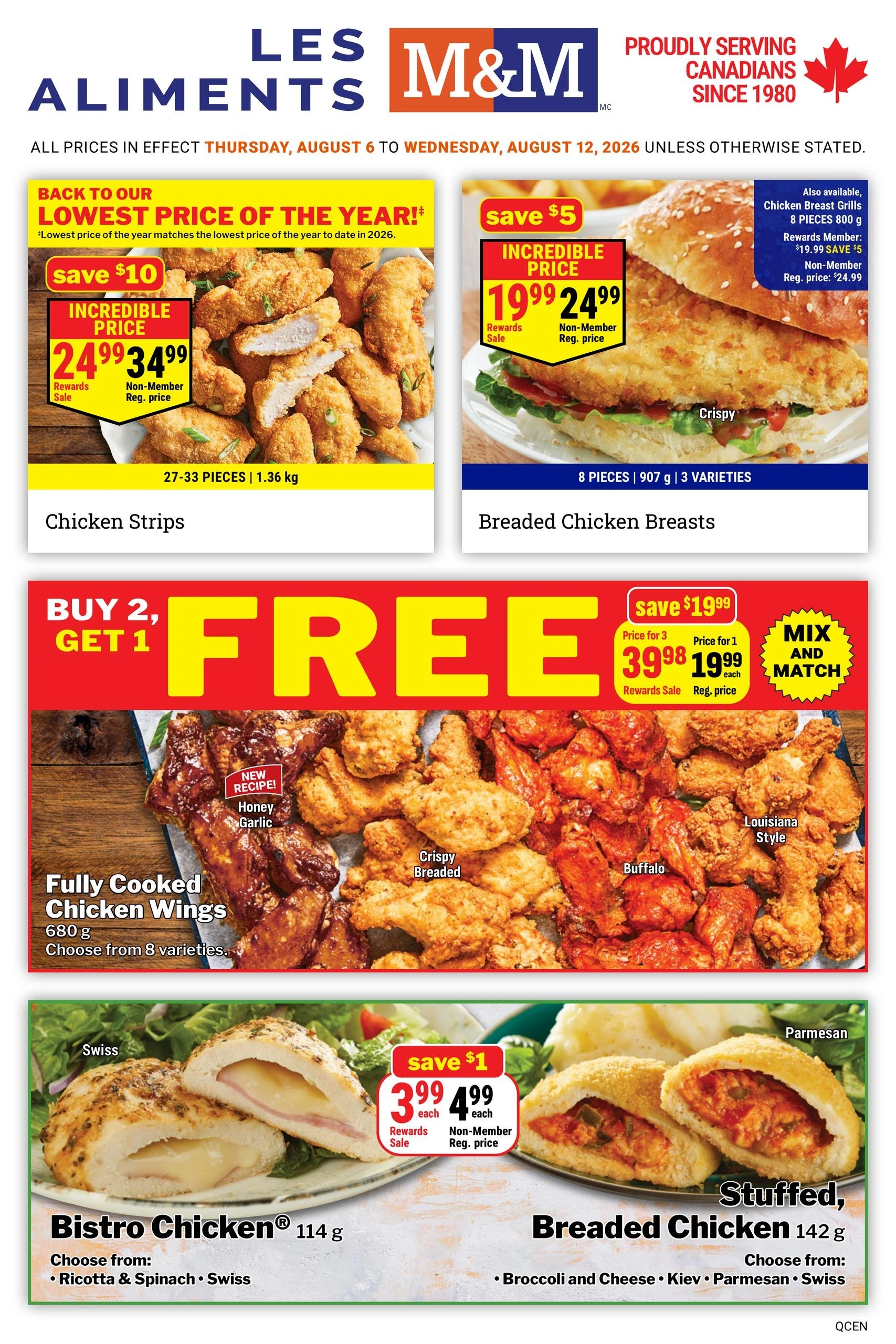 M&M Food Market flyer page 1