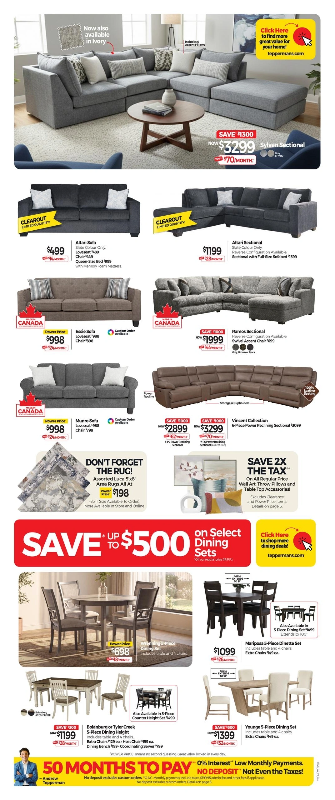Tepperman's flyer page 4
