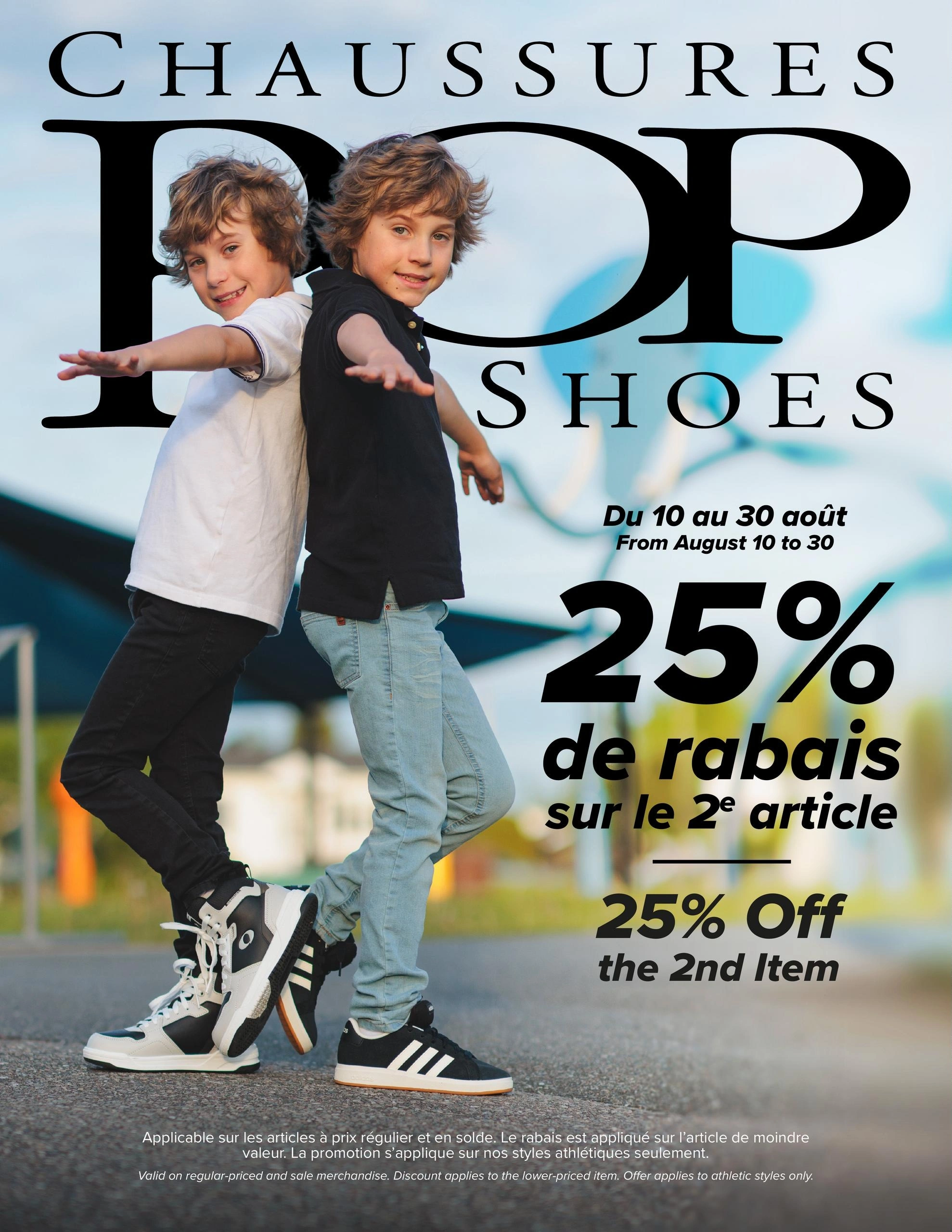 Chaussures Pop flyer page 1