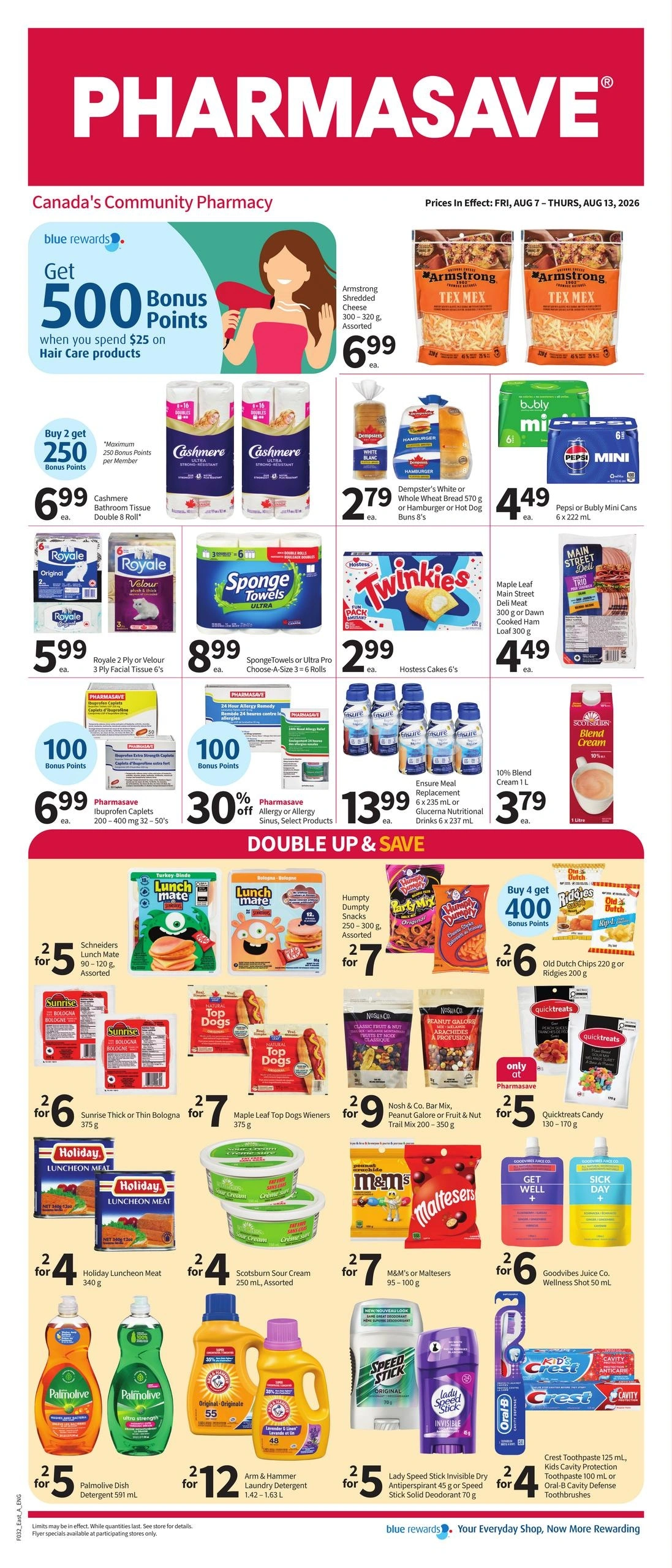 Pharmasave flyer page 1