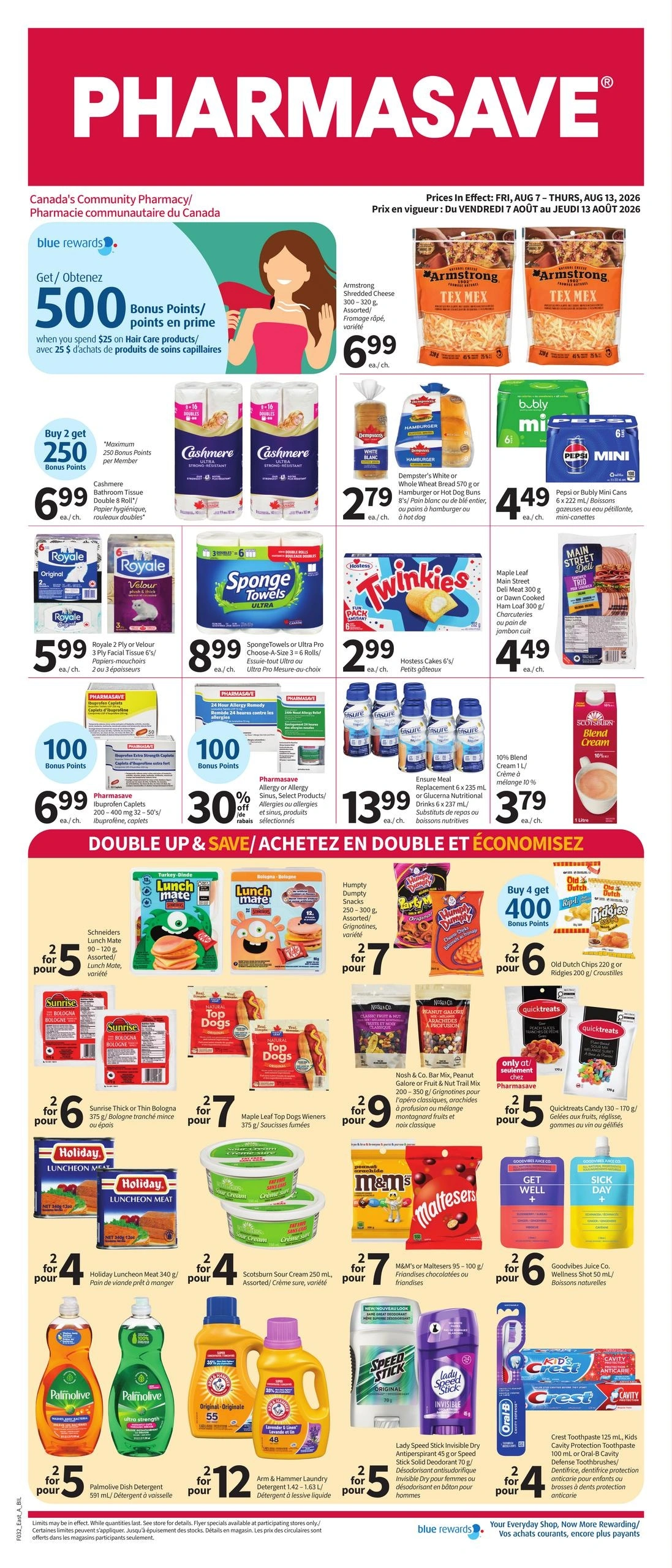 Pharmasave flyer page 1
