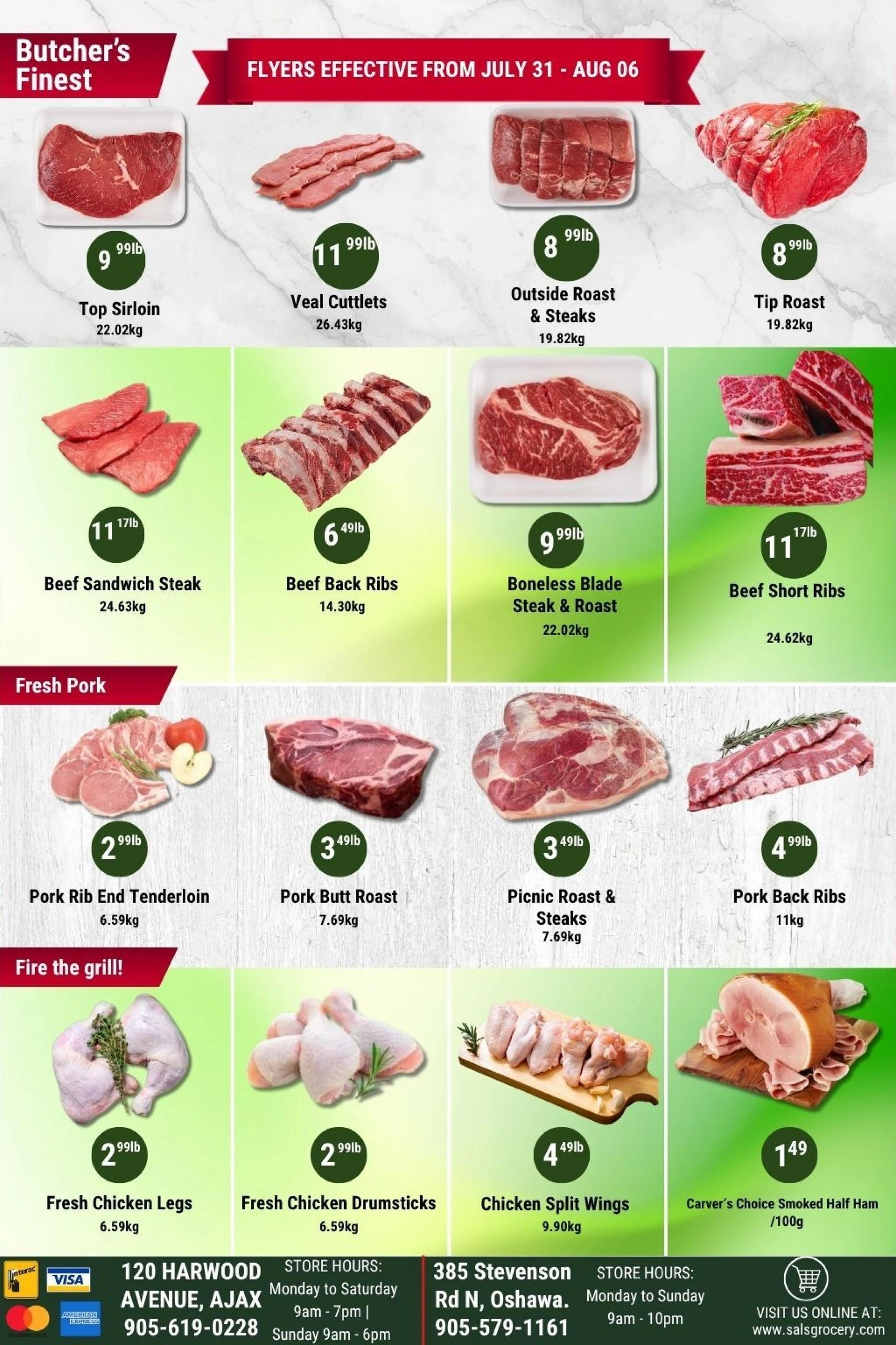 Sal's Grocery flyer page 2