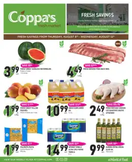 Coppa's Fresh Market Flyer