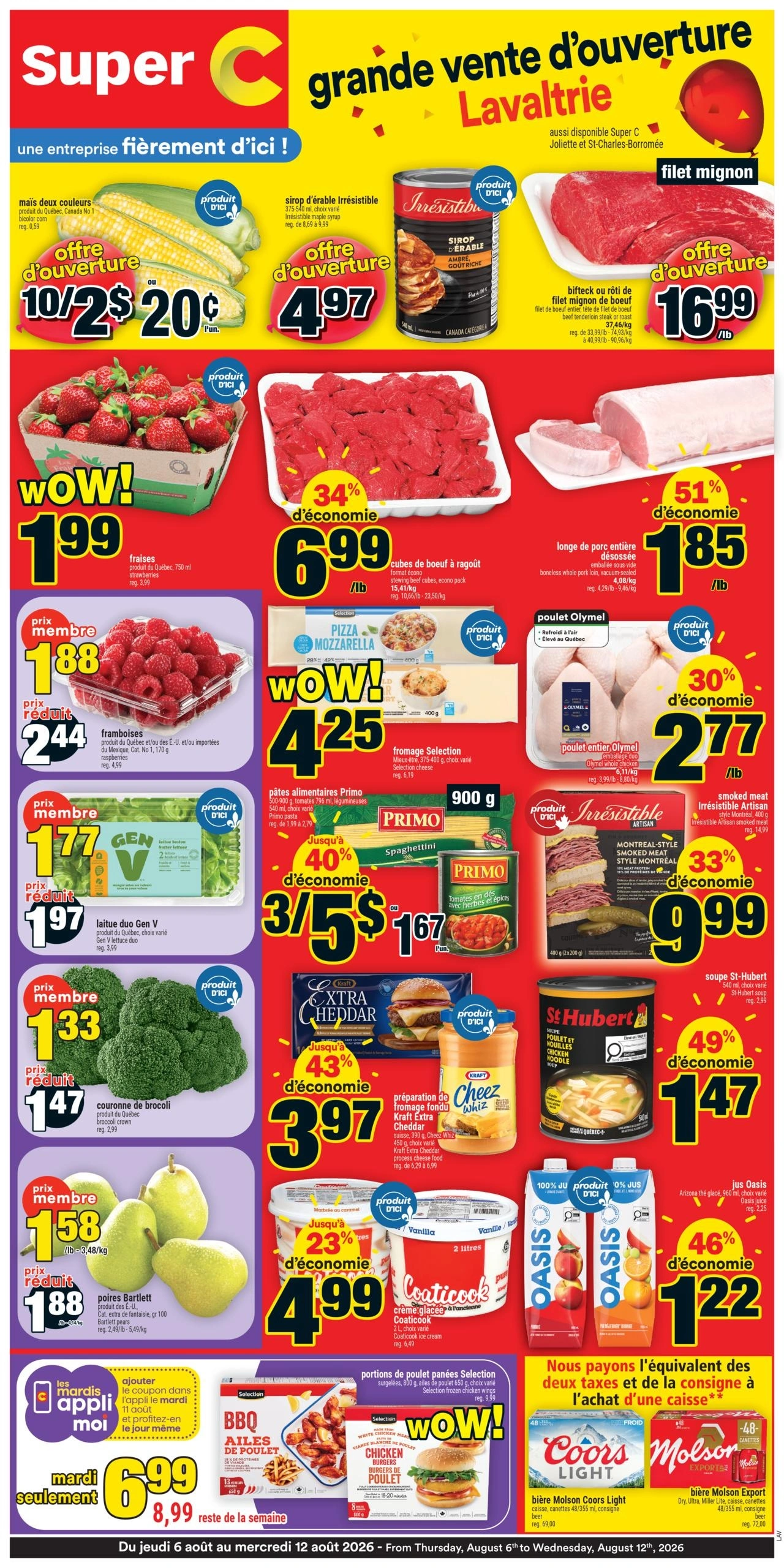Super C flyer page 1