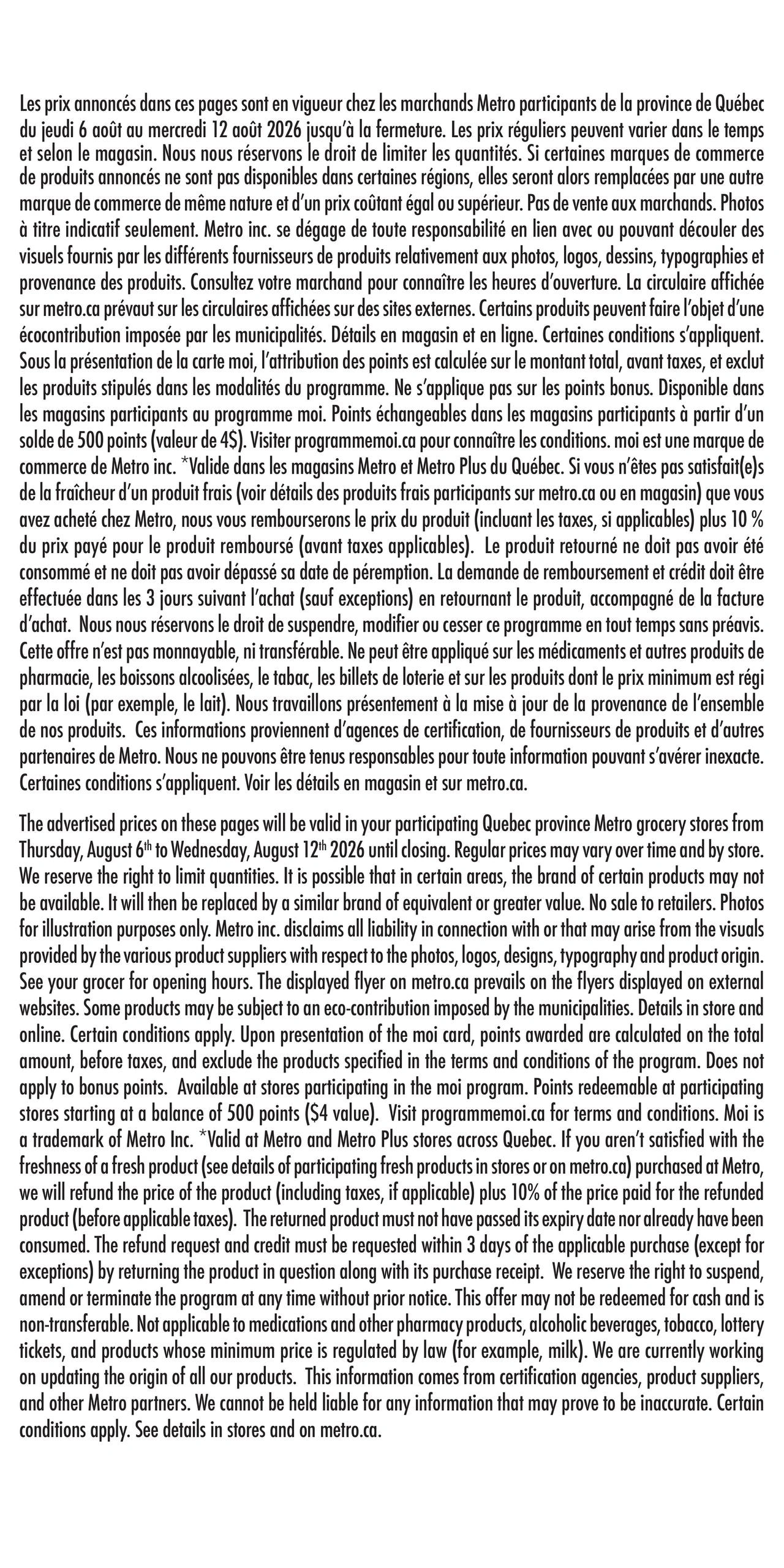 Metro flyer page 22