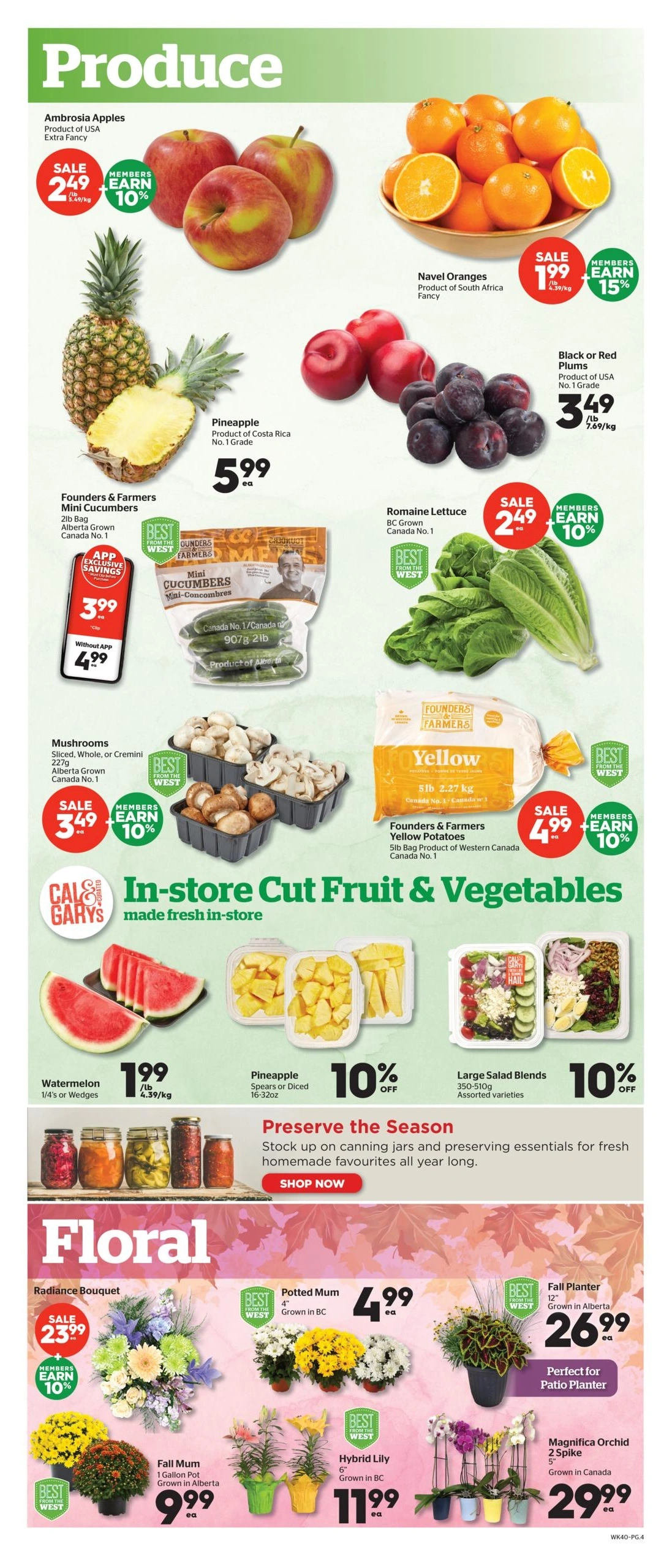 Calgary Co-op flyer page 4