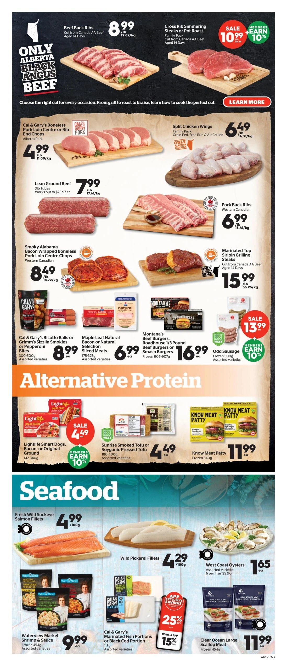 Calgary Co-op flyer page 5