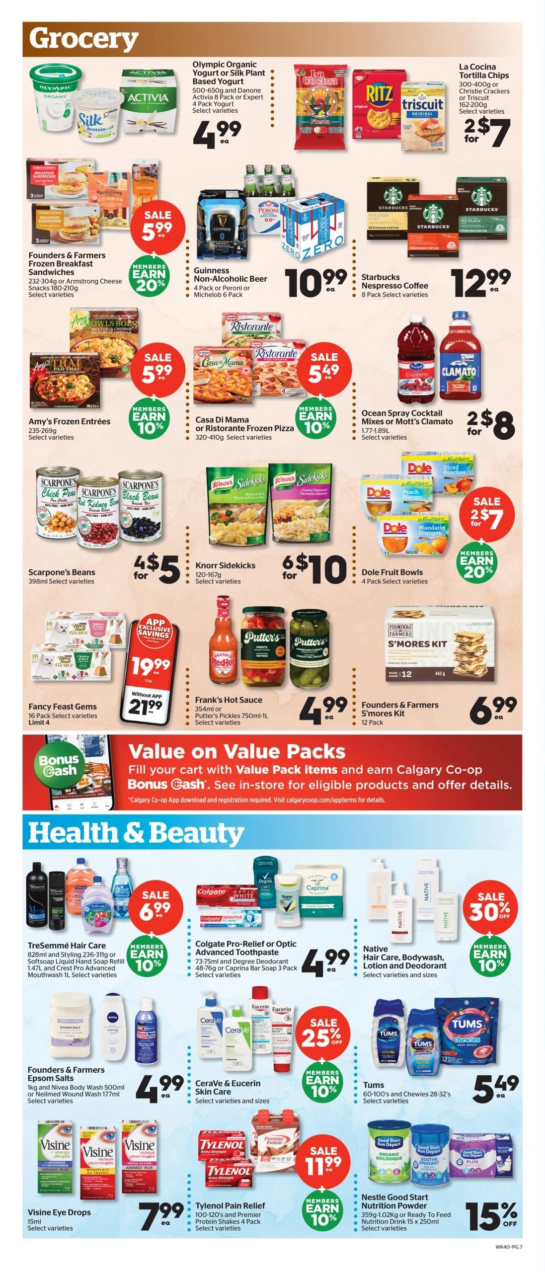 Calgary Co-op flyer page 7