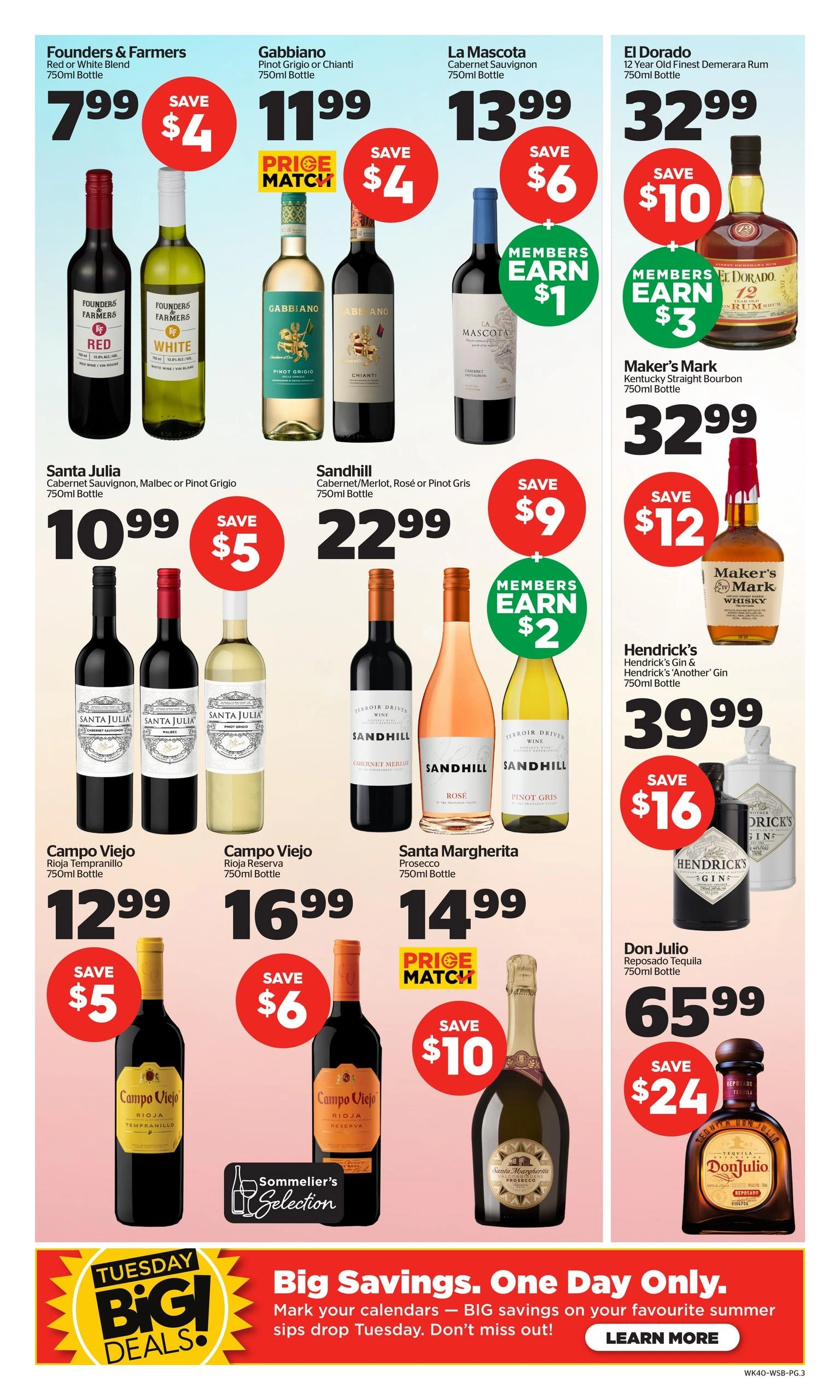 Co-op Wine Spirits Beer Liquor flyer page 3