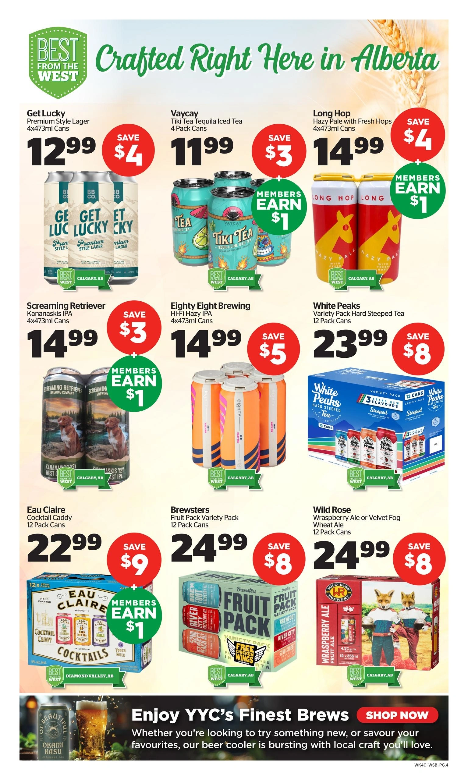 Co-op Wine Spirits Beer Liquor flyer page 4