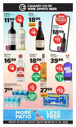 Co-op Wine Spirits Beer Liquor Weekly Flyer