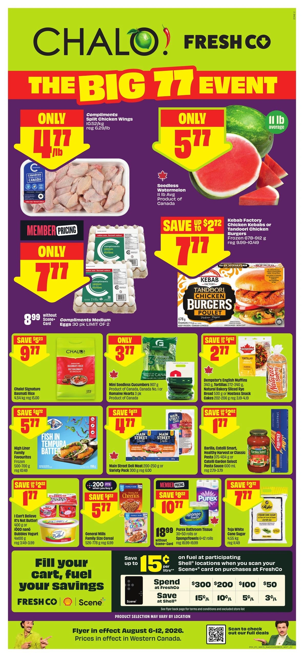 Chalo FreshCo flyer page 1