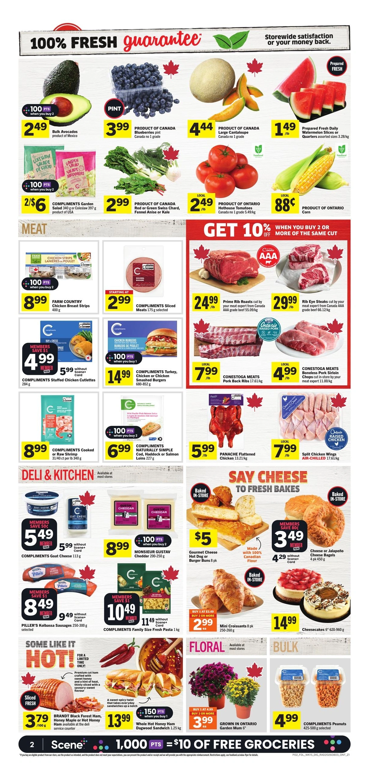 Foodland flyer page 3