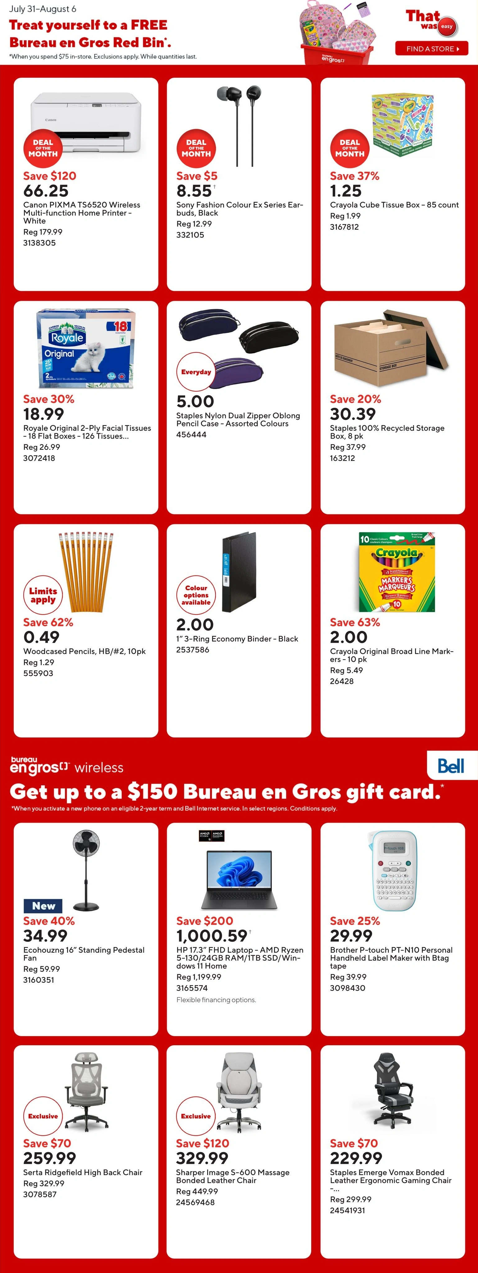 Bureau en gros flyer page 3