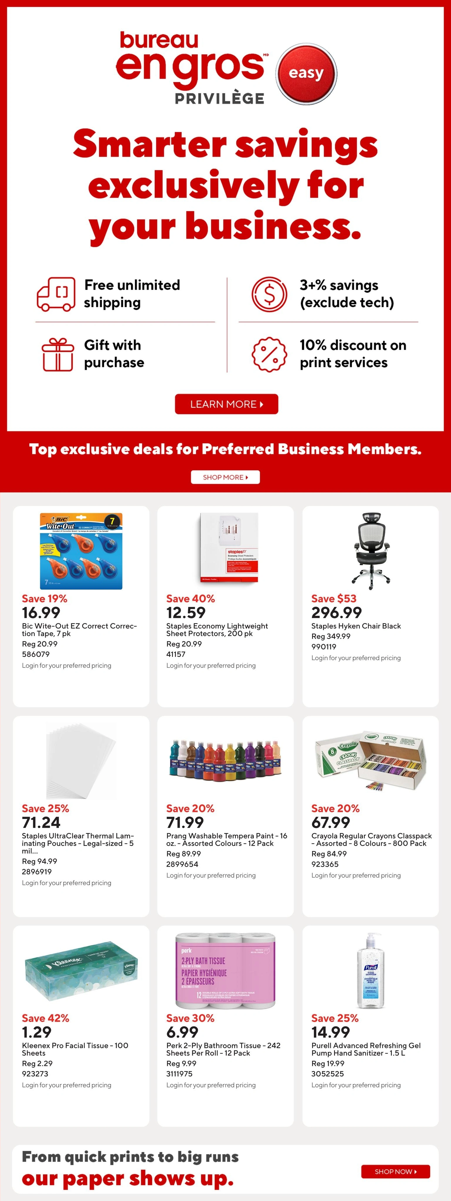 Bureau en gros flyer page 16