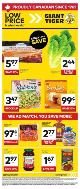 Giant Tiger Weekly Flyer