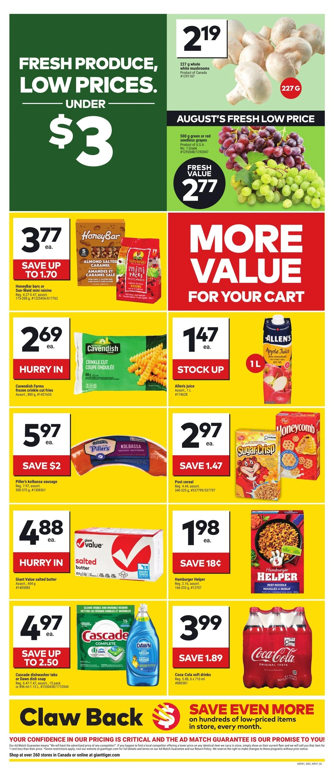 Giant Tiger flyer page 2