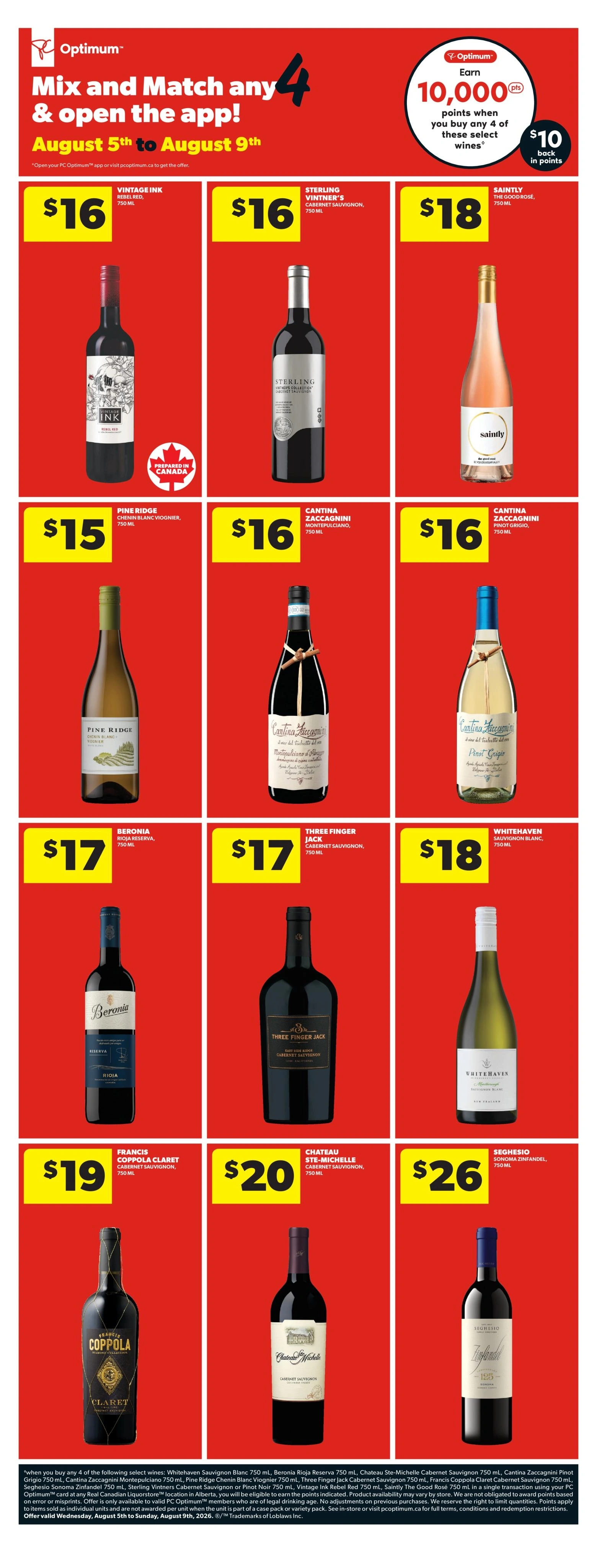 Real Canadian Liquor Store flyer page 8