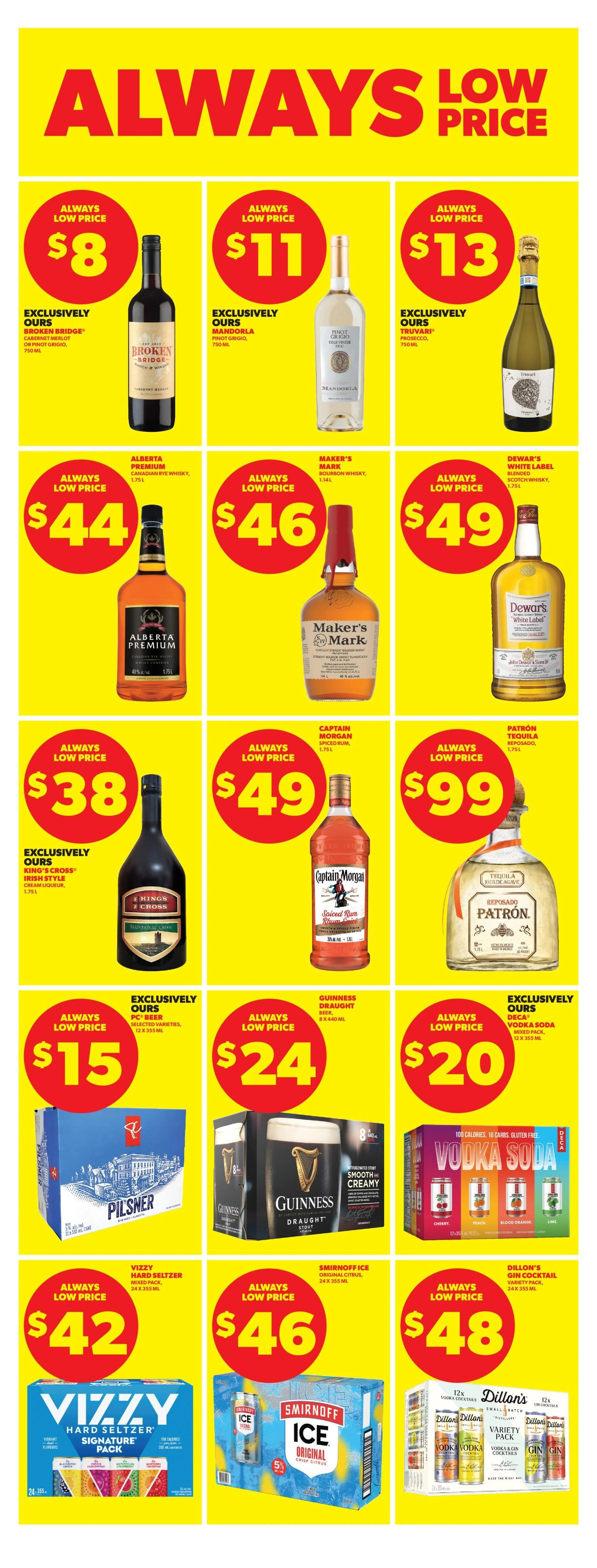 Real Canadian Liquor Store flyer page 9