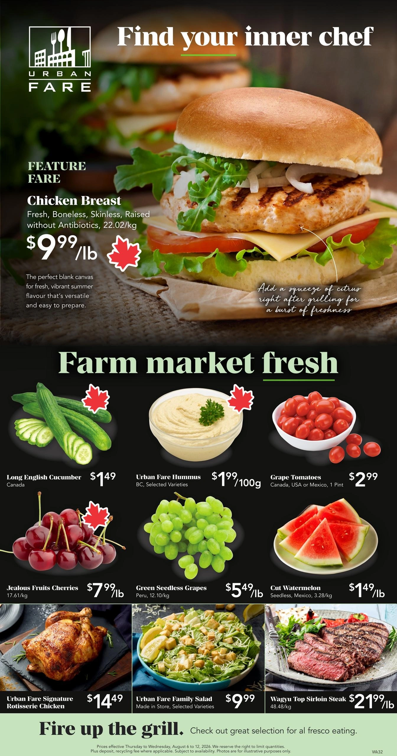 Urban Fare flyer page 1