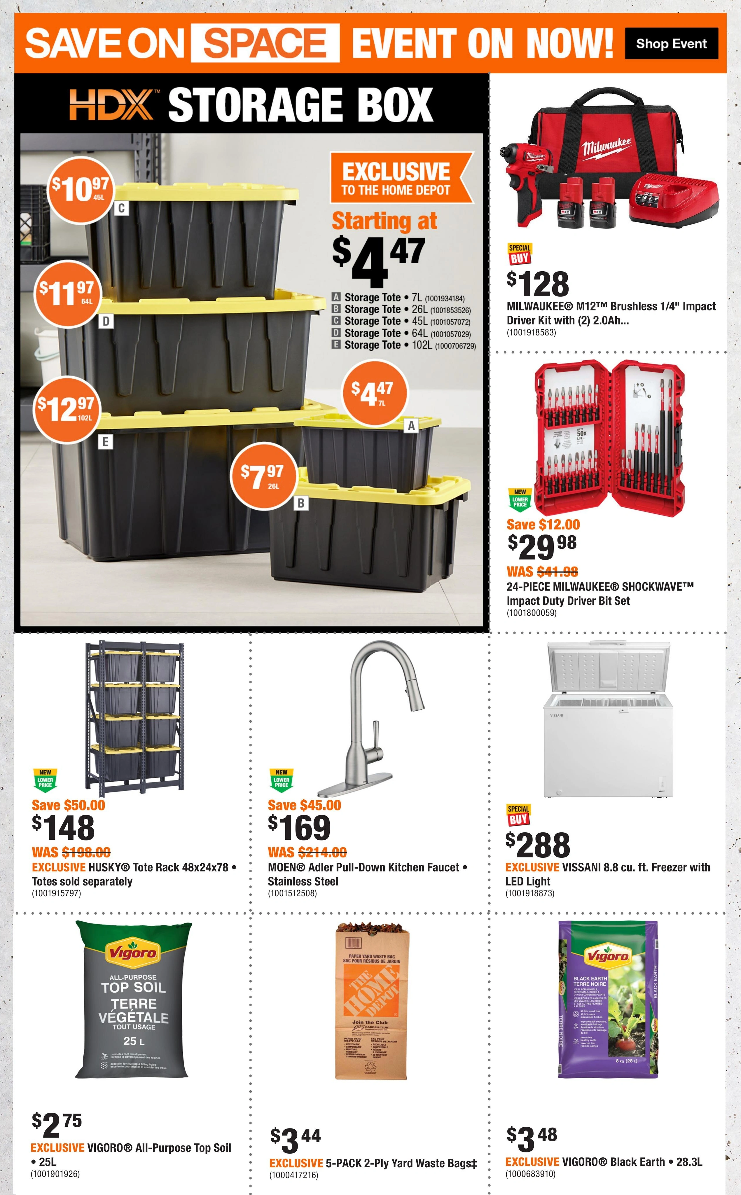 Home Depot flyer page 2