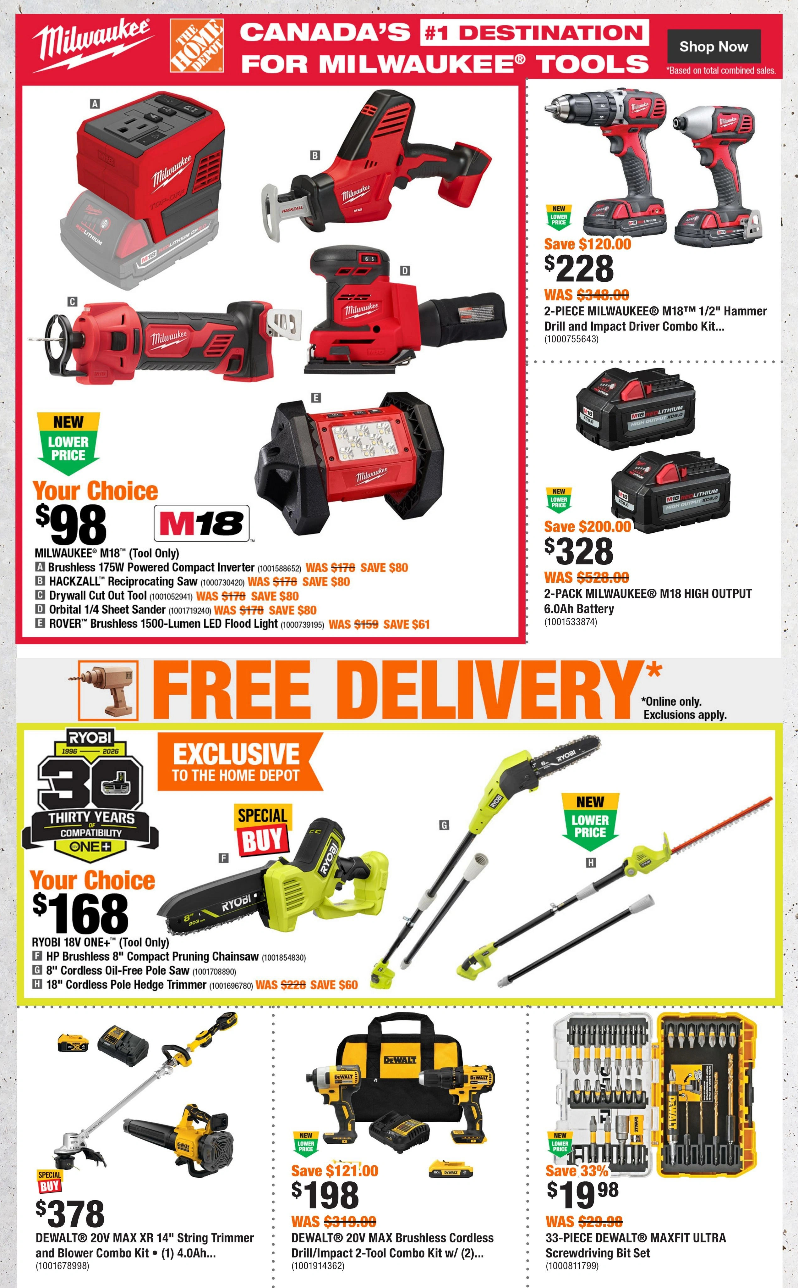 Home Depot flyer page 3