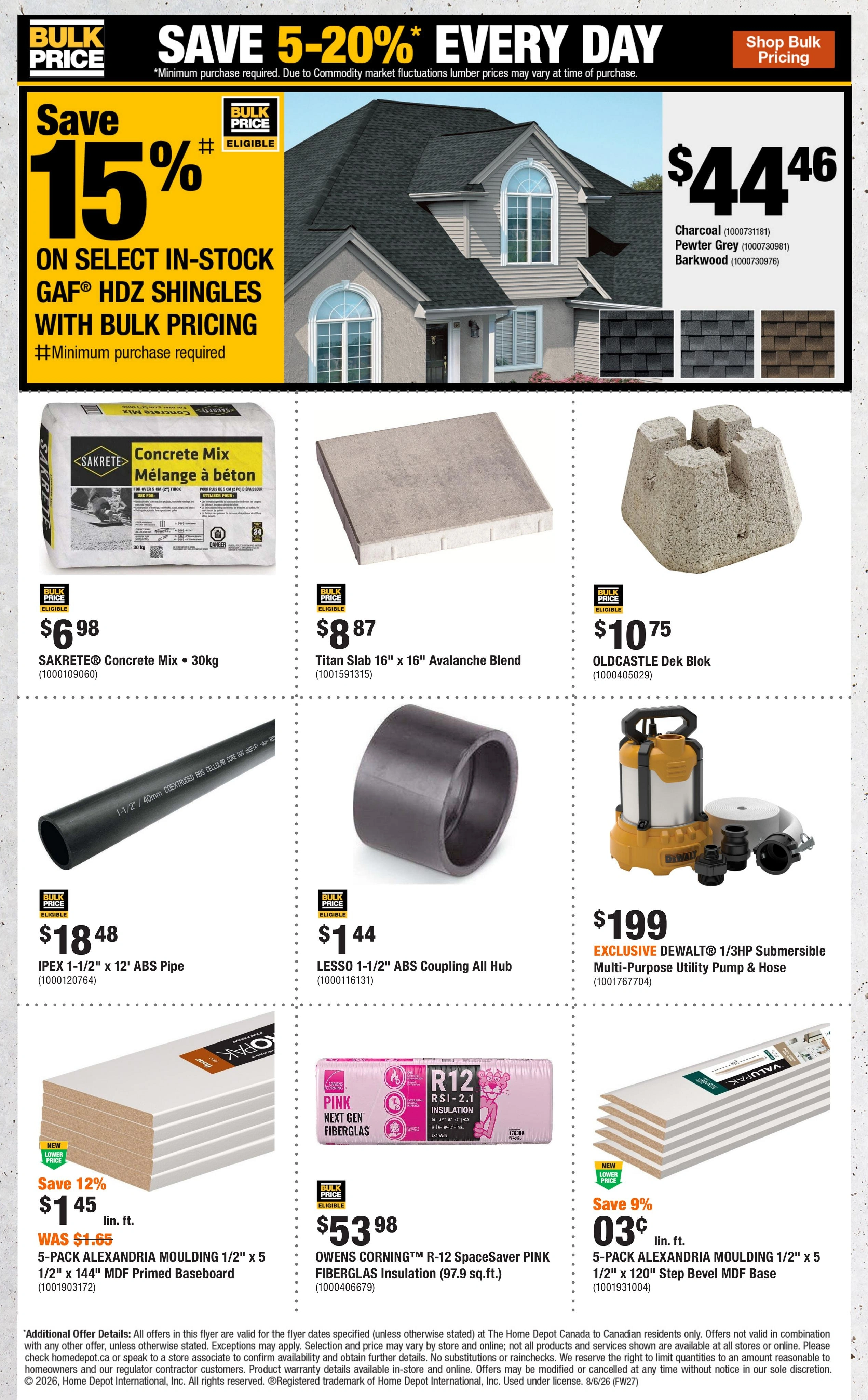 Home Depot flyer page 7