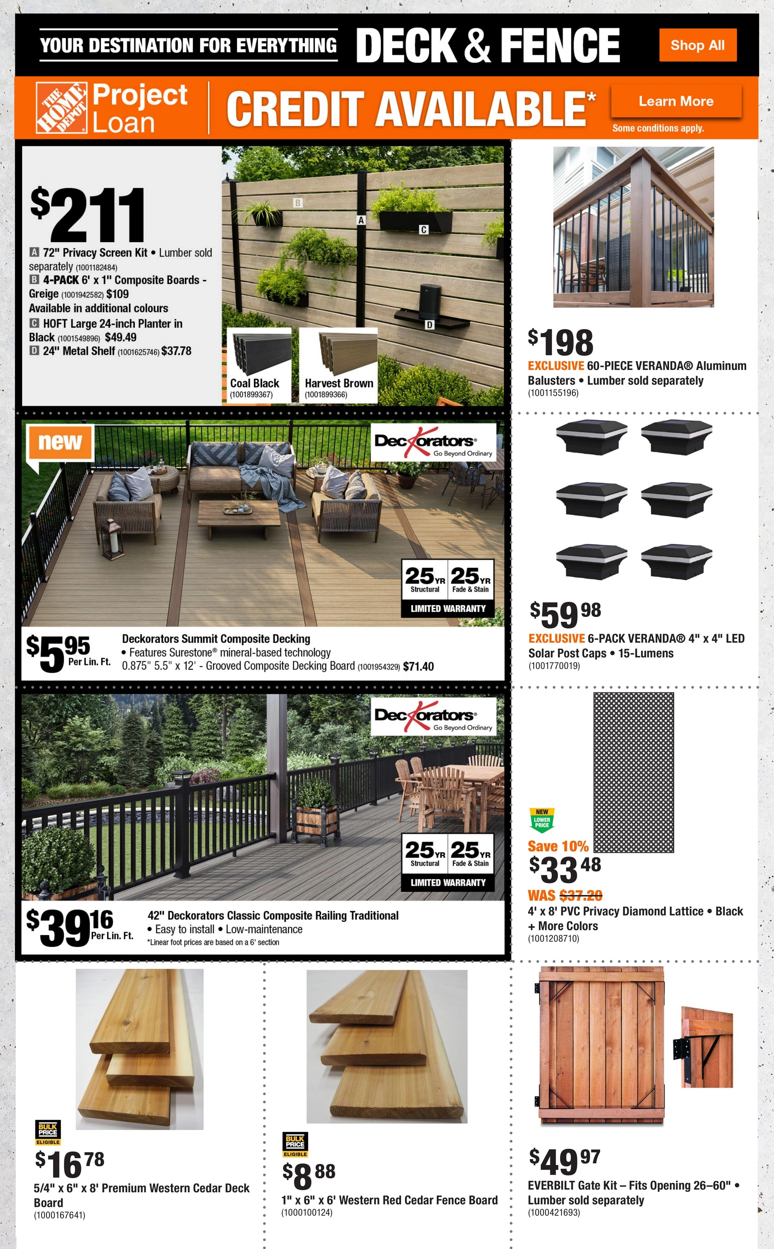 Home Depot flyer page 6