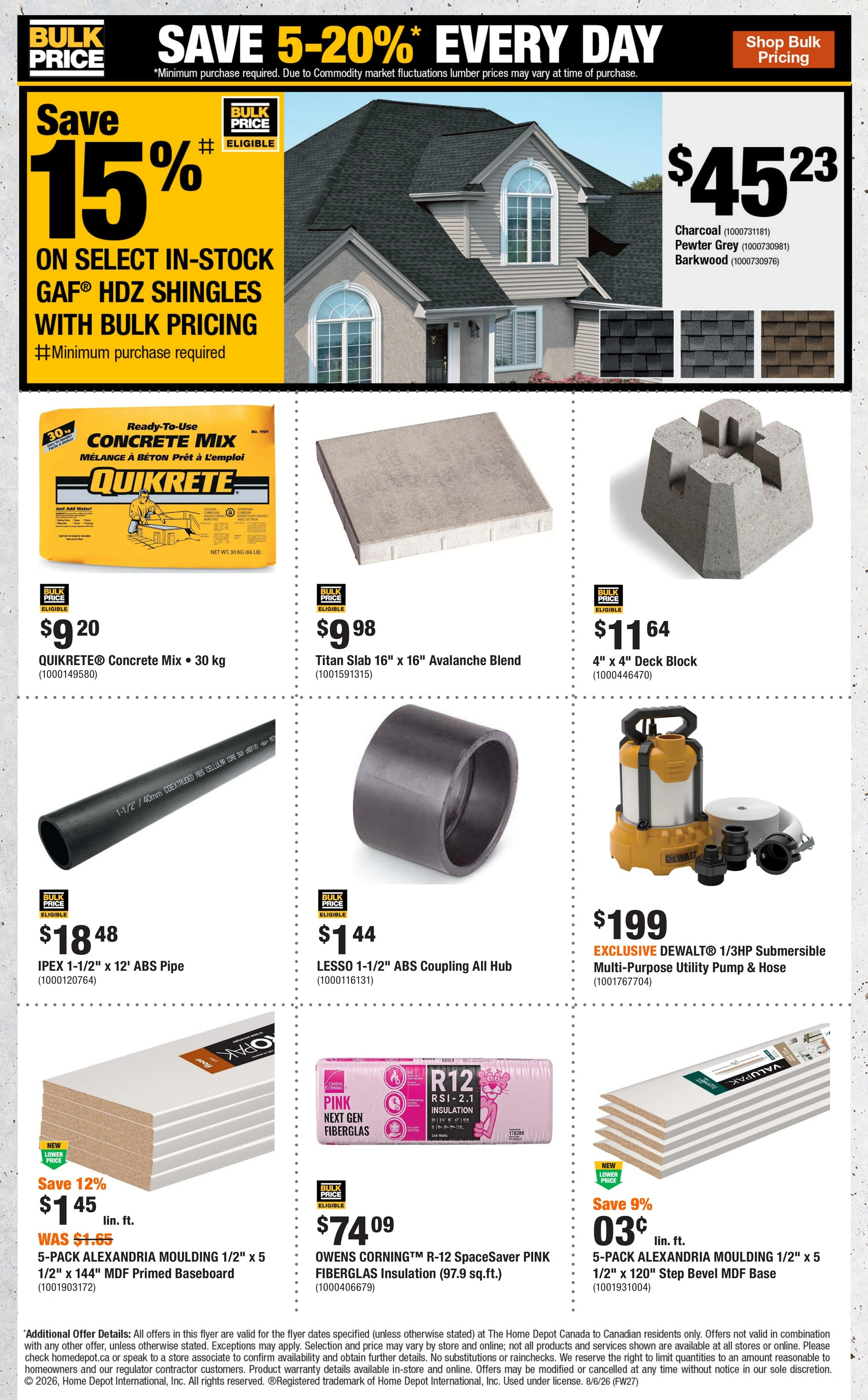 Home Depot flyer page 7