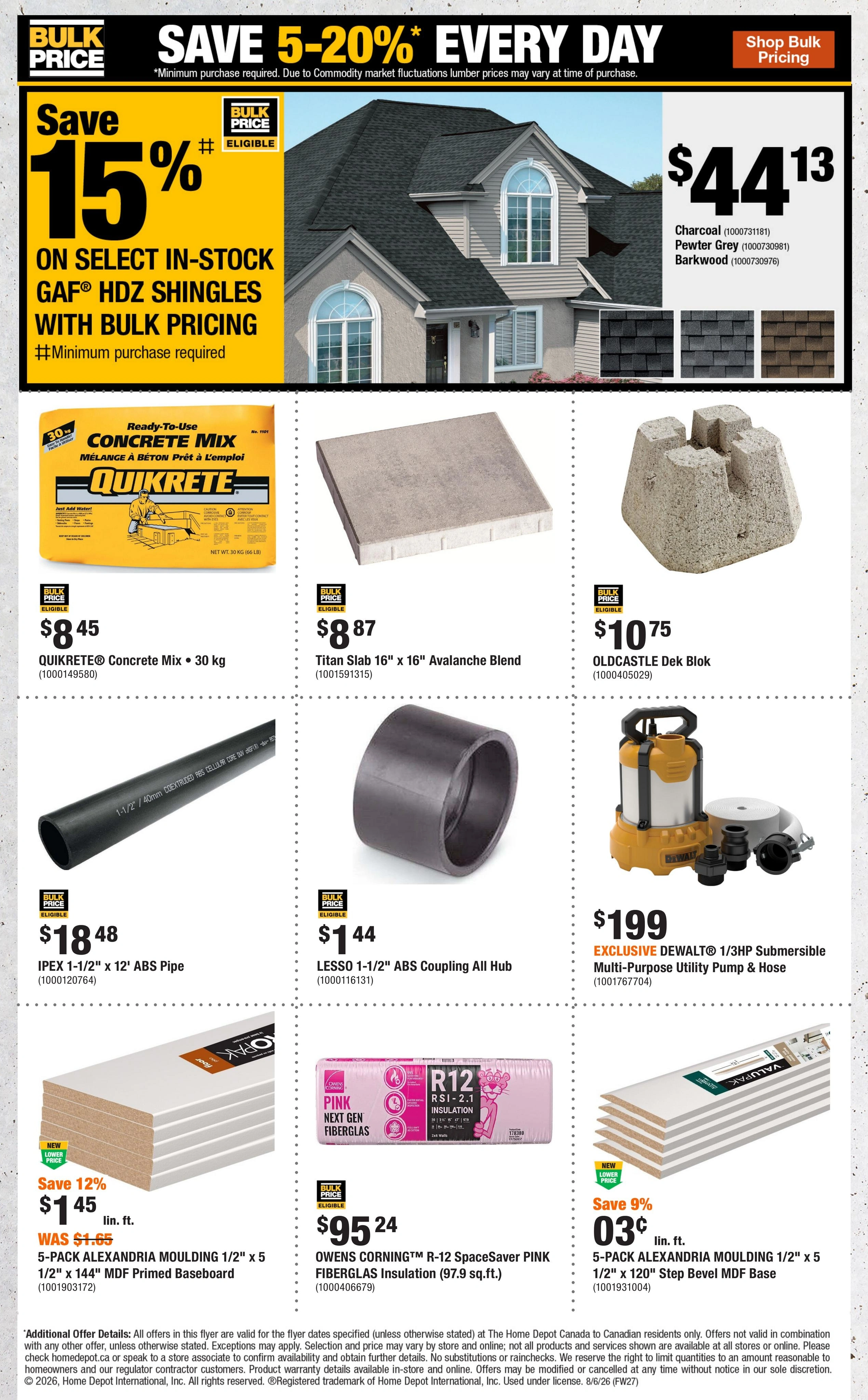 Home Depot flyer page 7