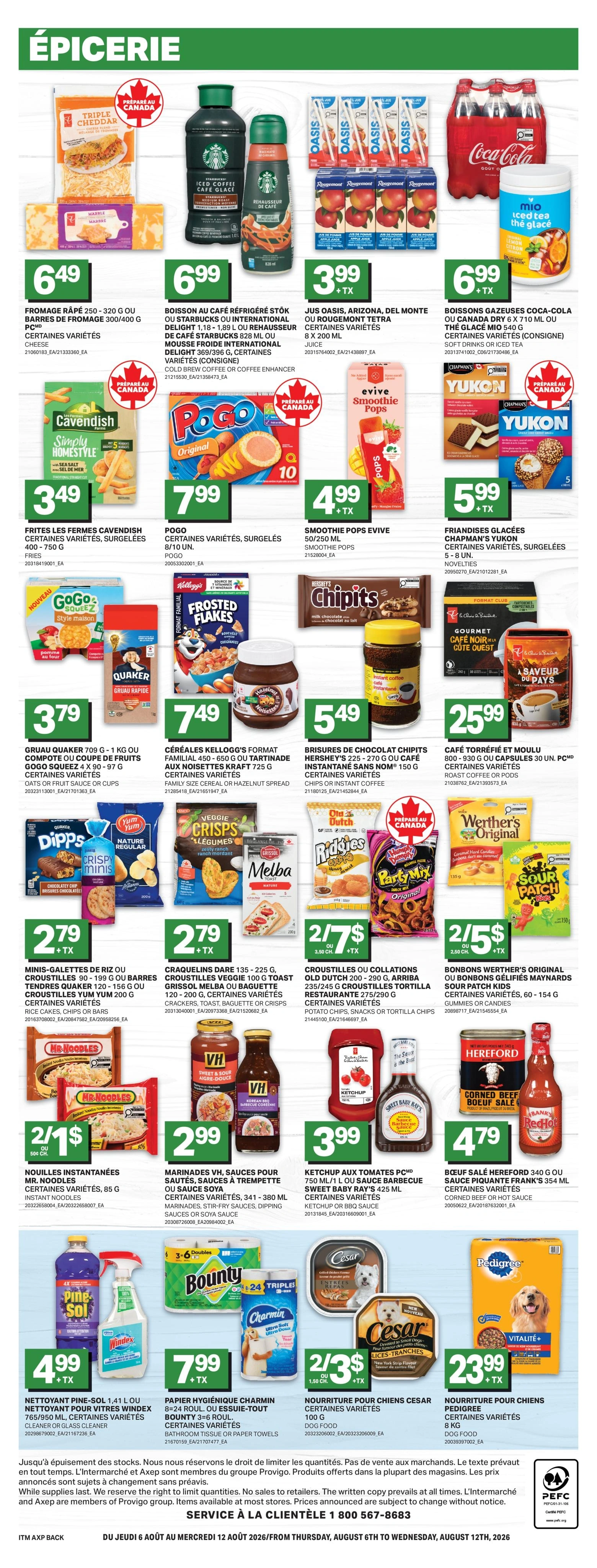 L'Inter-Marché flyer page 4